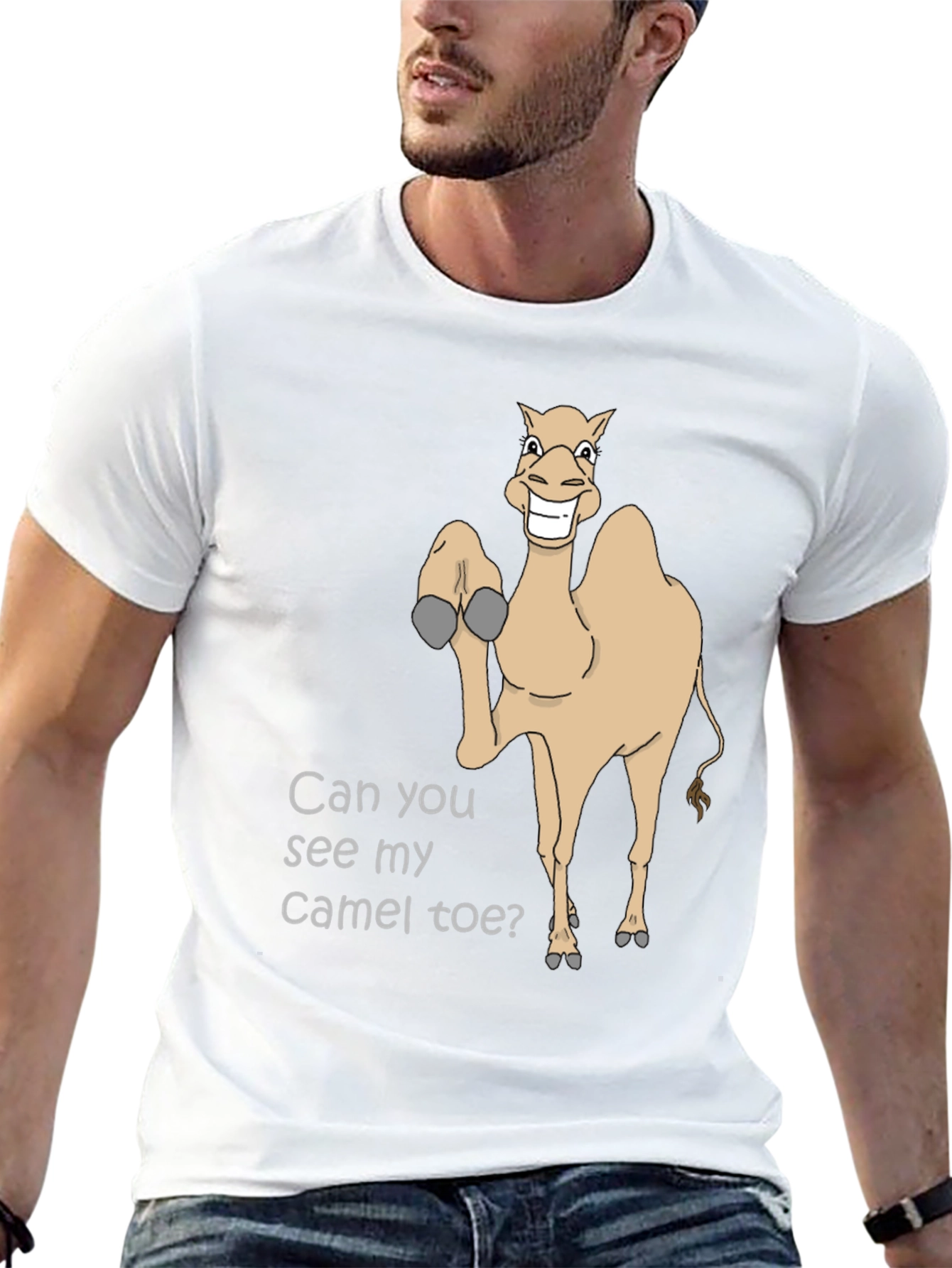 Funny Camel Toe Graphic Tee