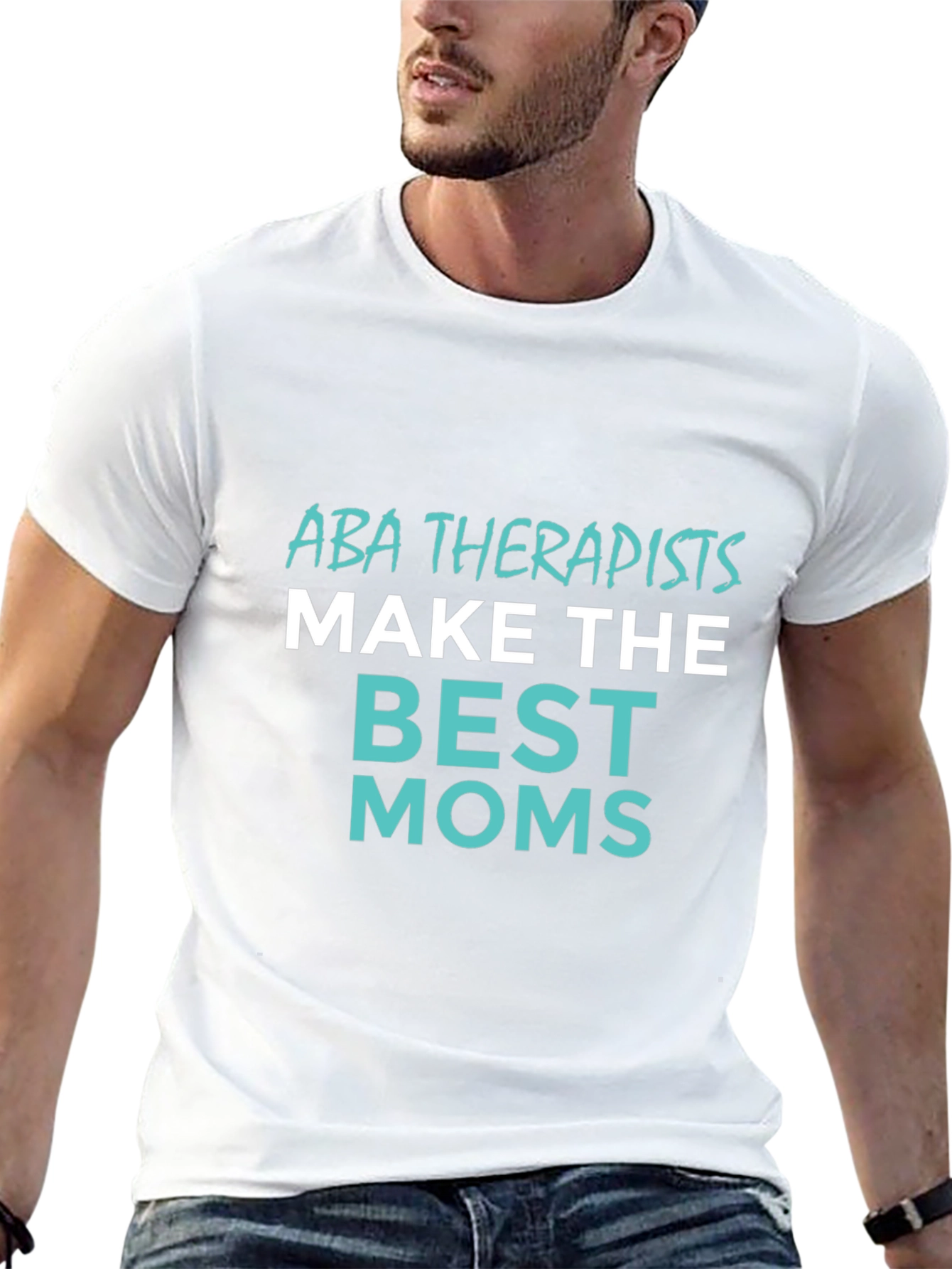 ABA Therapist Mom Graphic T-Shirt