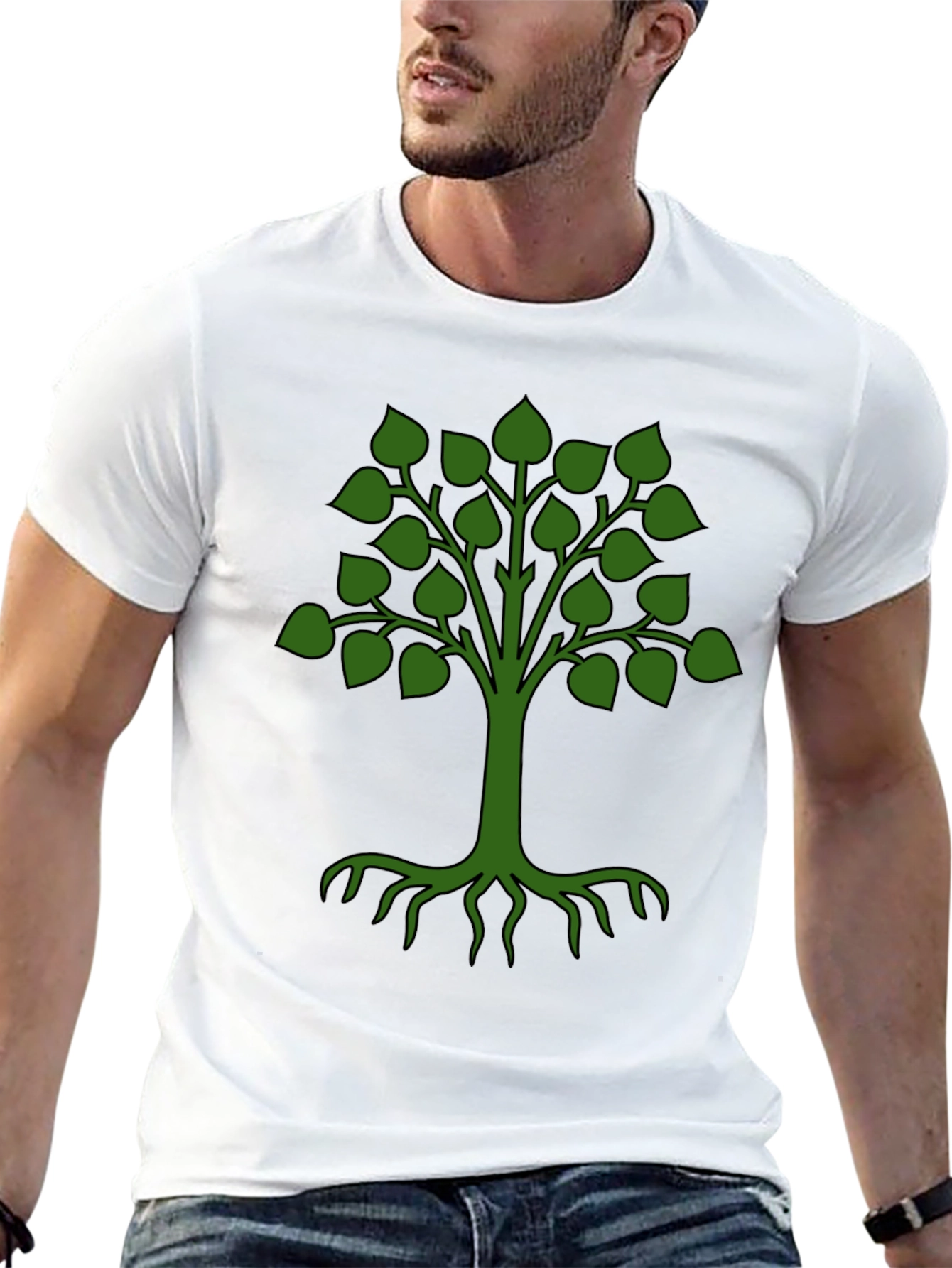 Tree of Gondor Graphic T-Shirt - Black