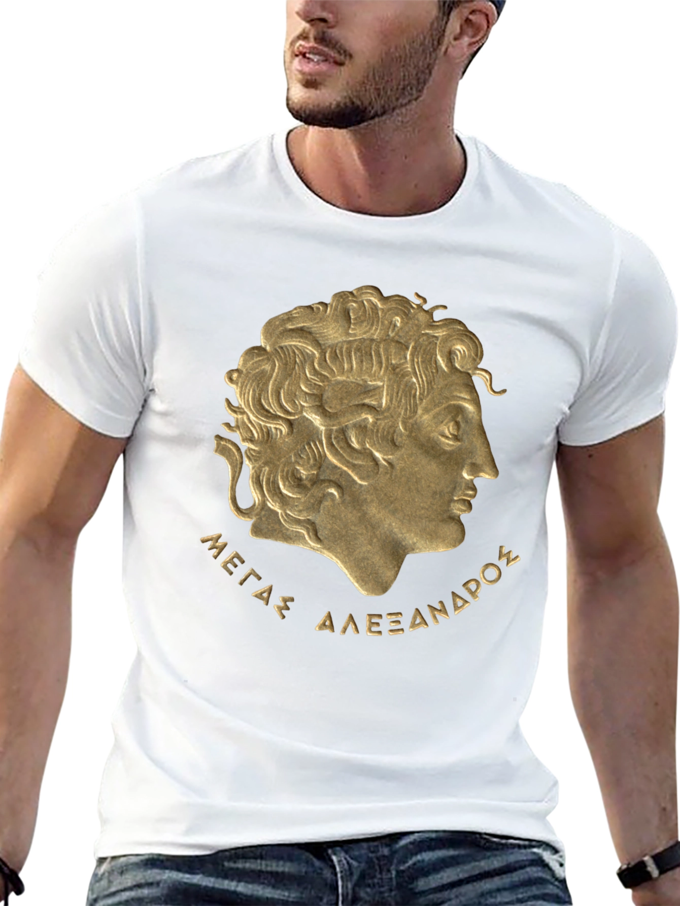 Alexander the Great Black T-Shirt