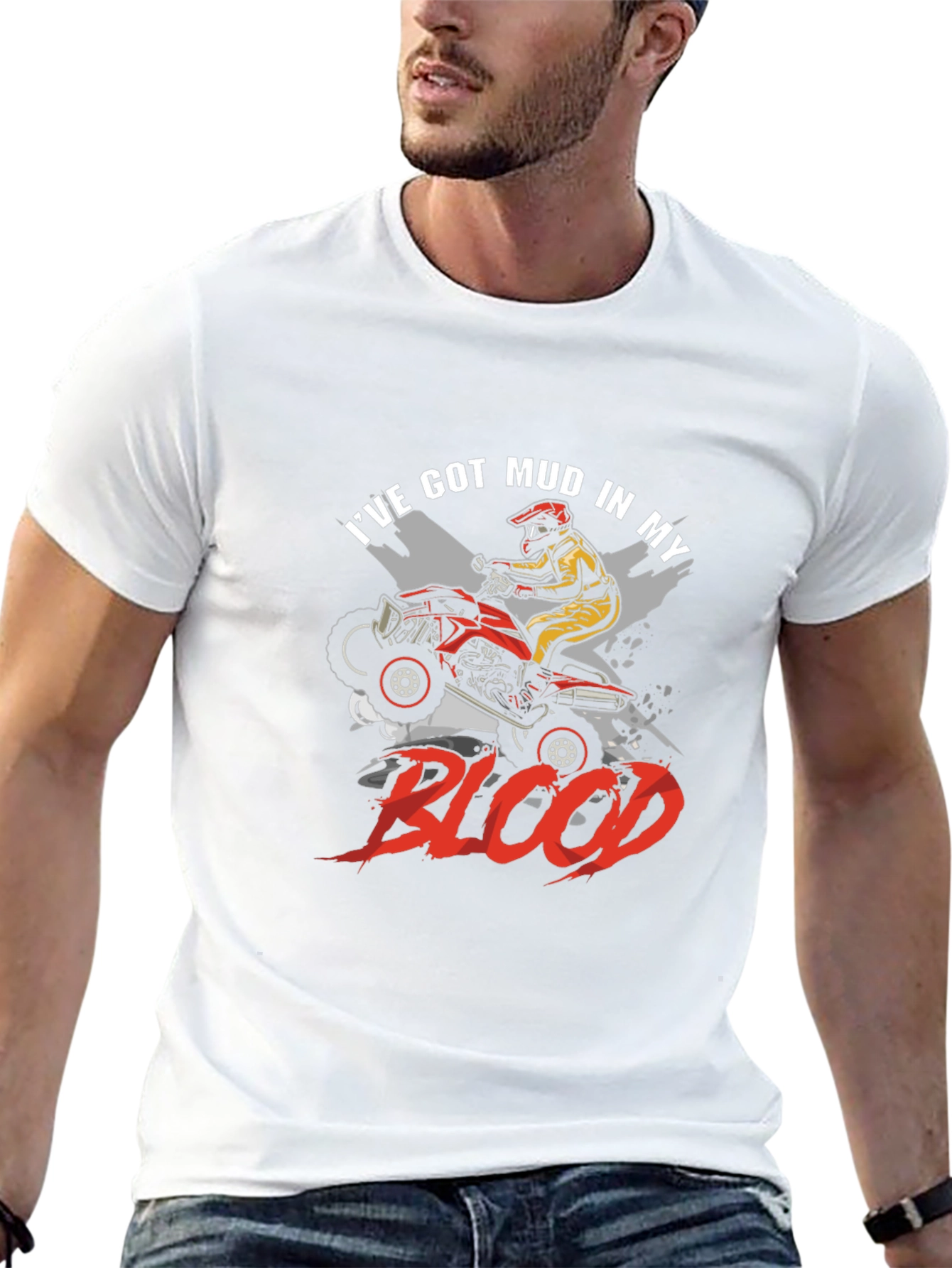 Mud In My Blood ATV T-Shirt