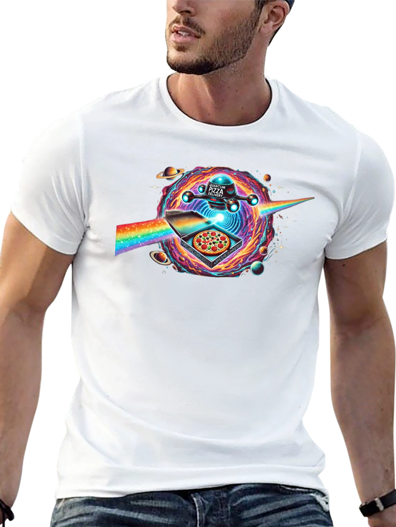 Quantum Pizza Delivery T-Shirt