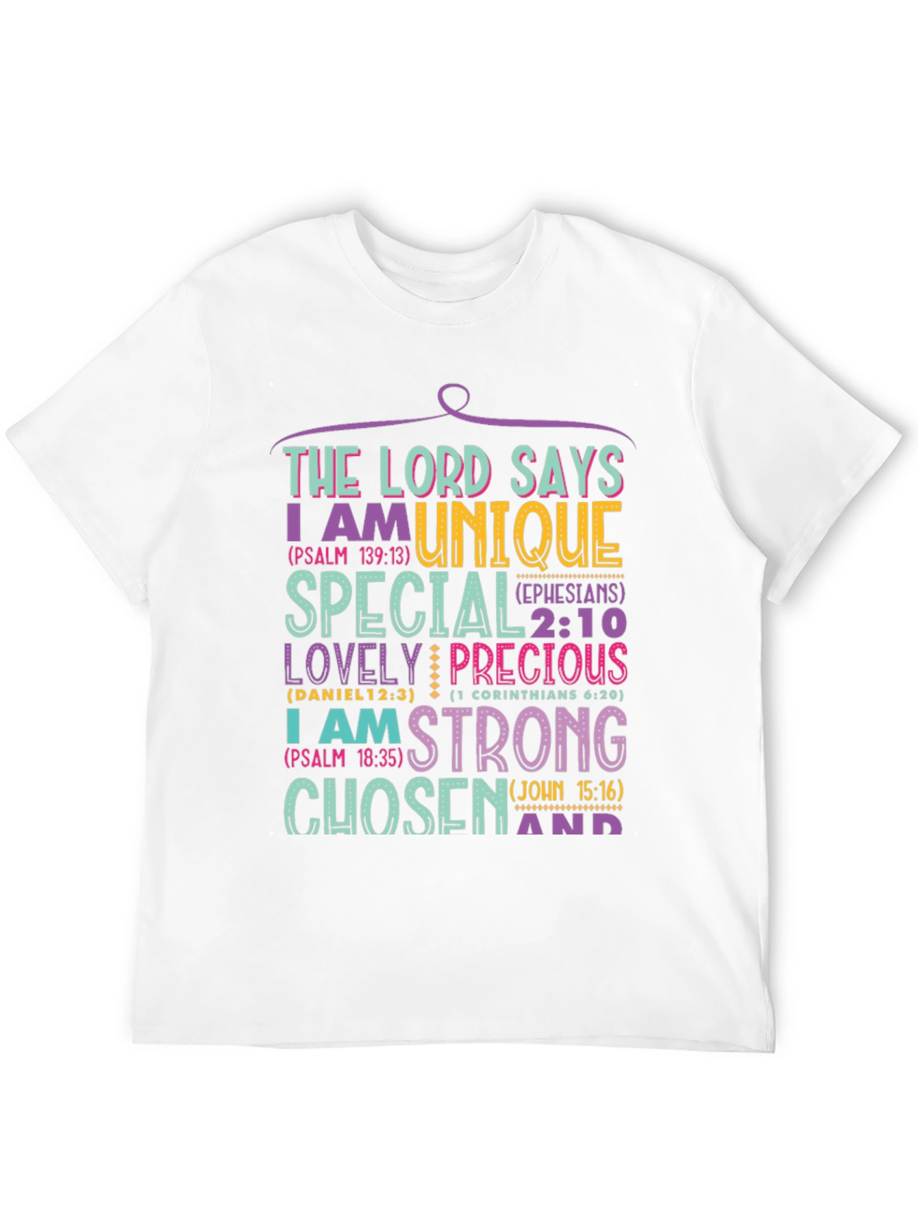 I Am Unique Christian T-Shirt