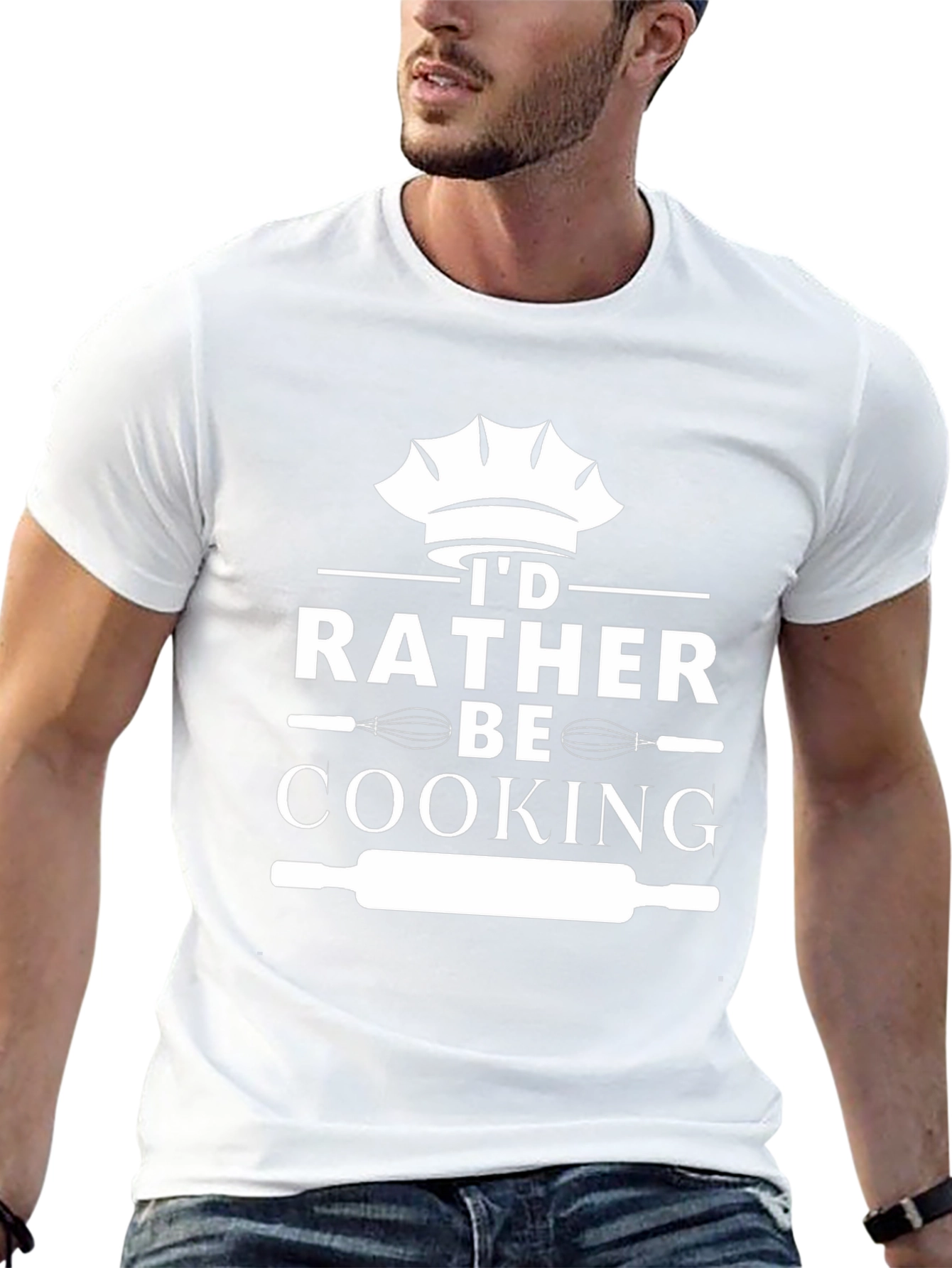 Id Rather Be Cooking T-Shirt - Chefs Gift