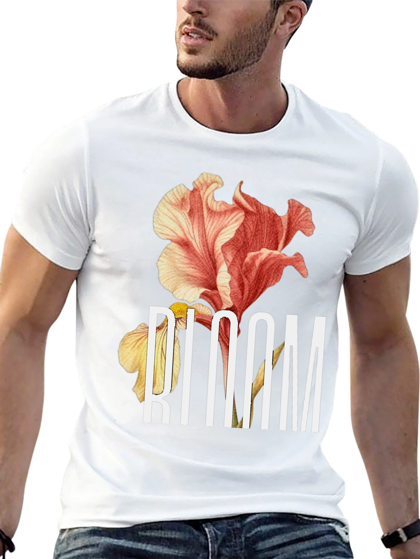 Bloom Flower Graphic T-Shirt
