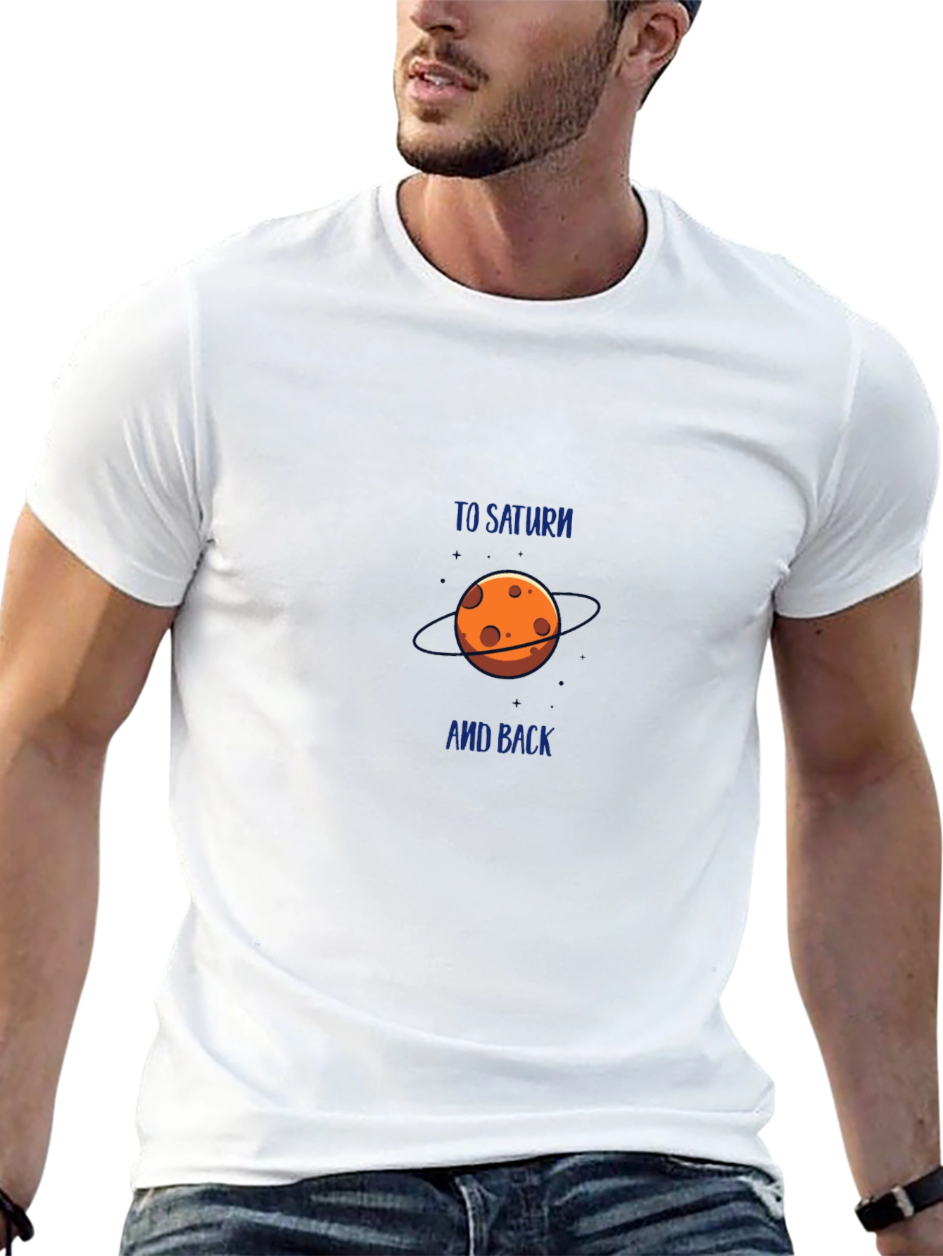 To Saturn and Back Graphic Tee
