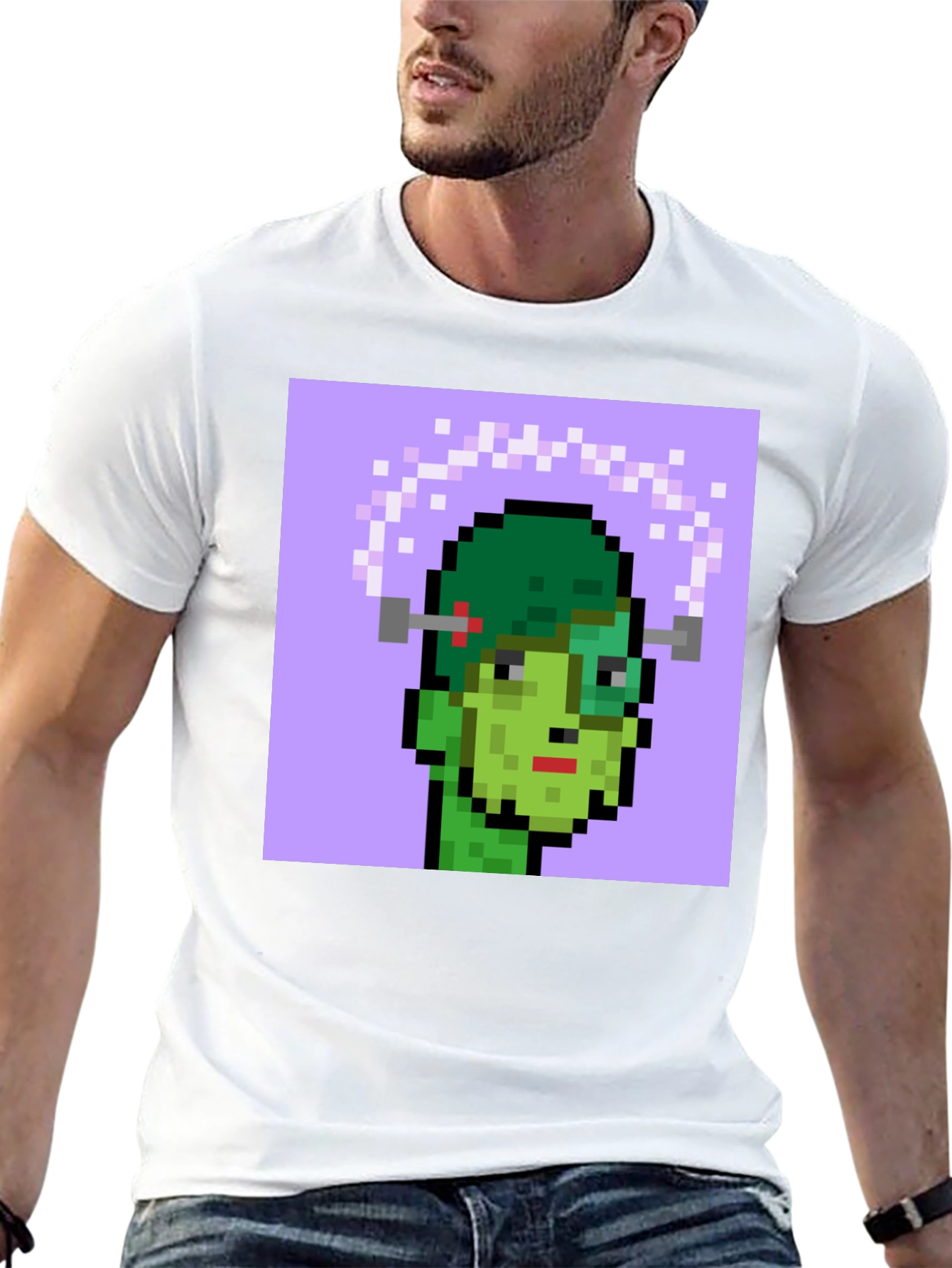 Pixelated Frankenstein Graphic Tee