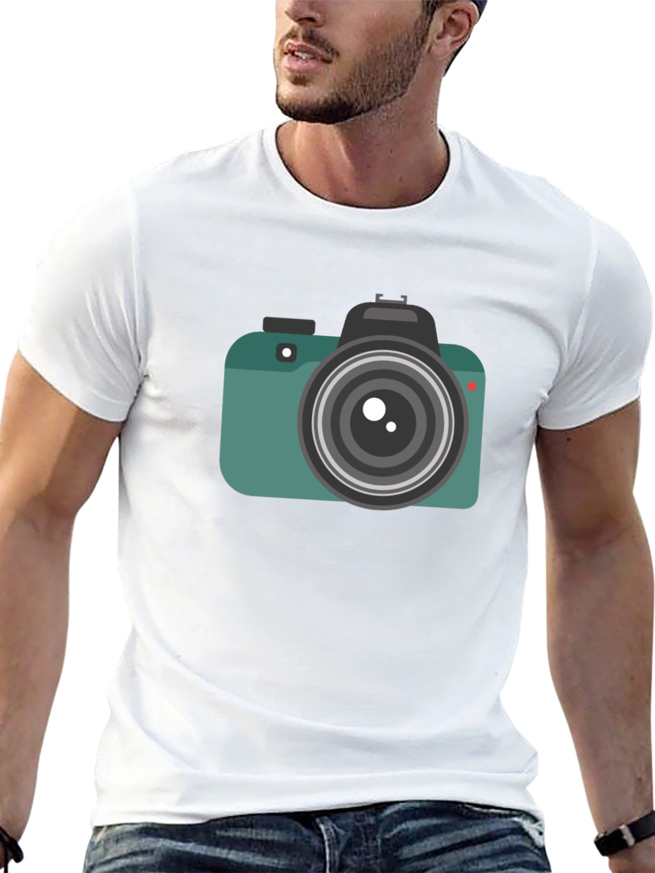 Camera Graphic T-Shirt - Photographer Tee