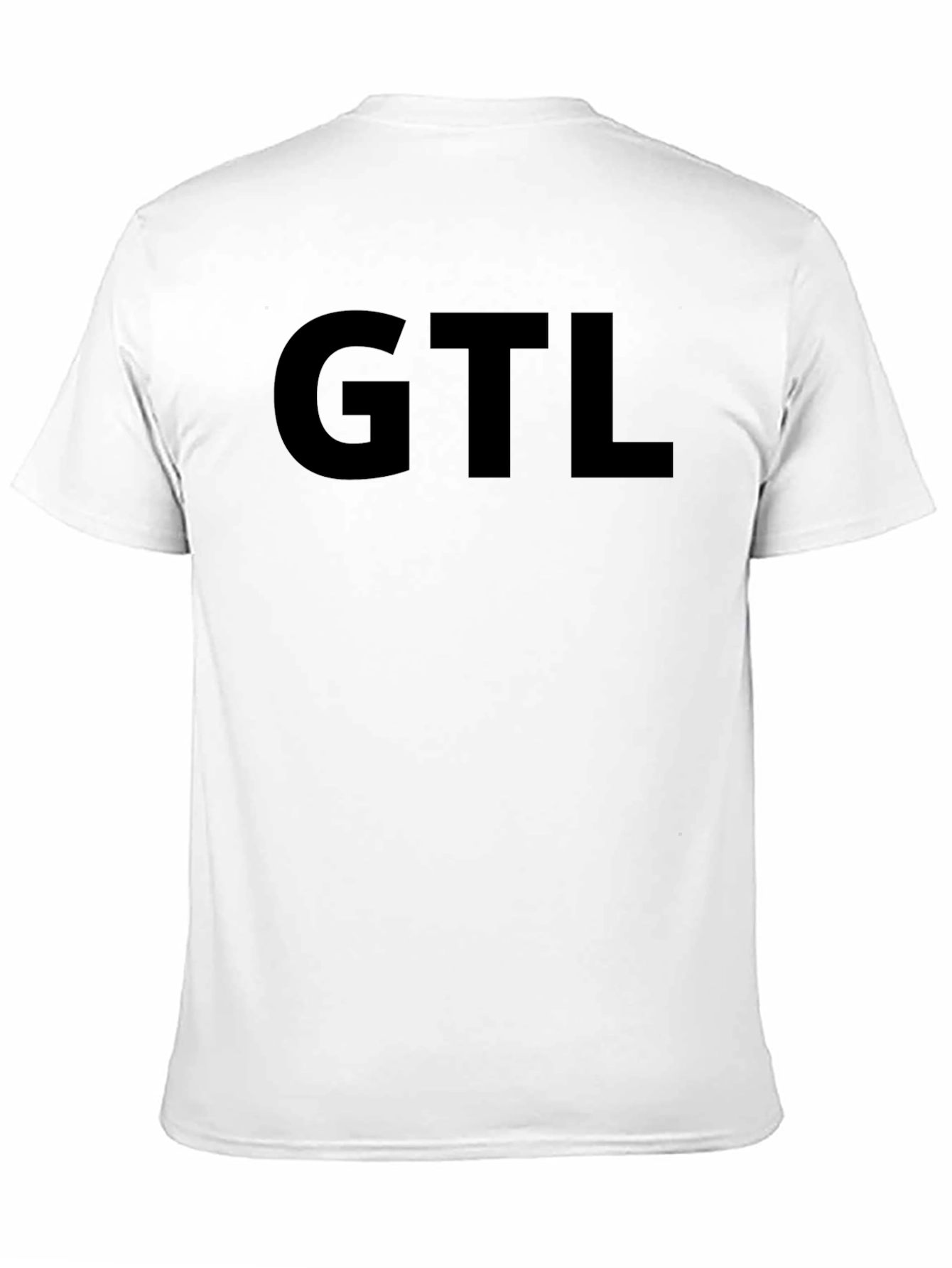 GTL Black T-Shirt - Gym Tan Laundry Tee