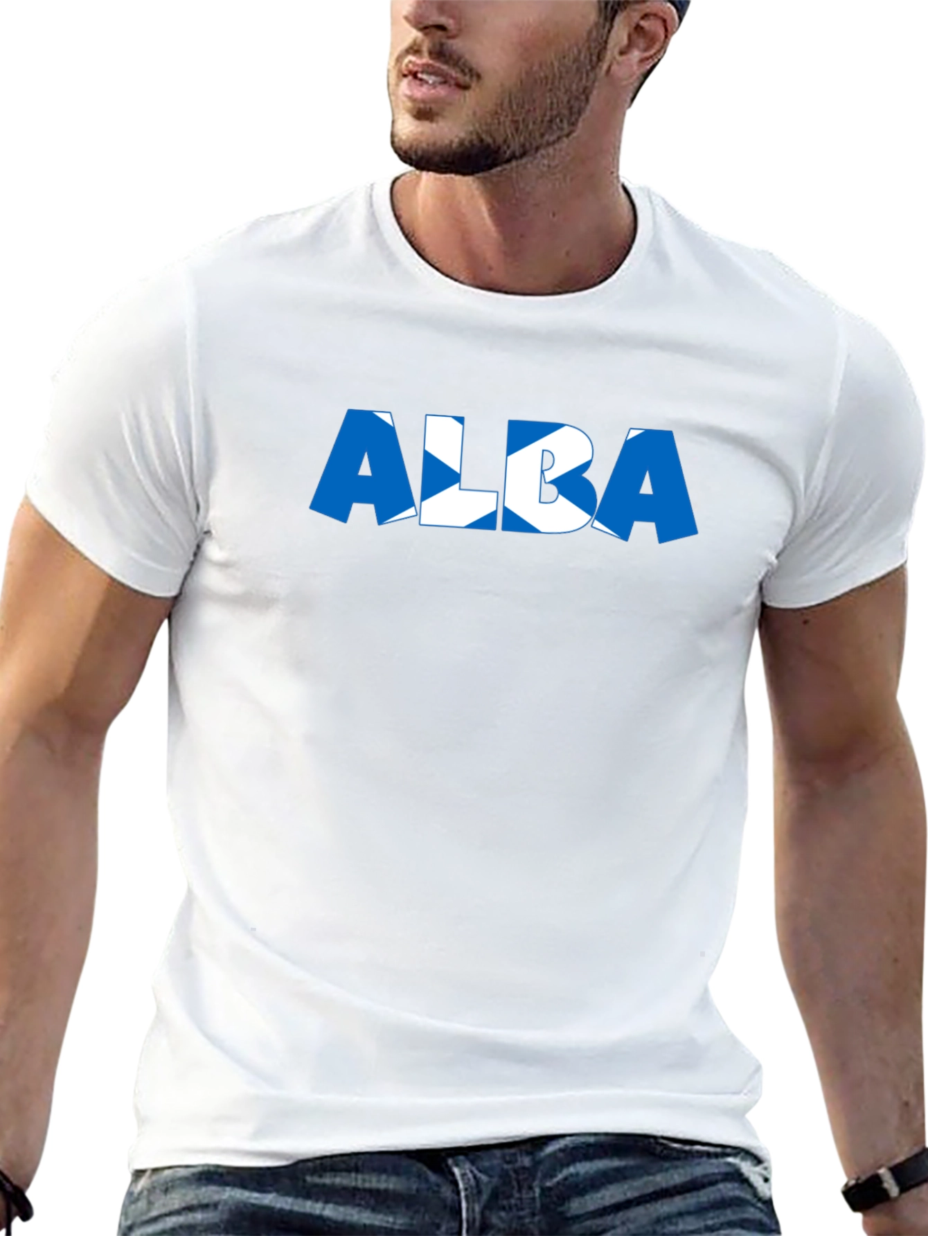Alba Scotland Flag Graphic T-Shirt