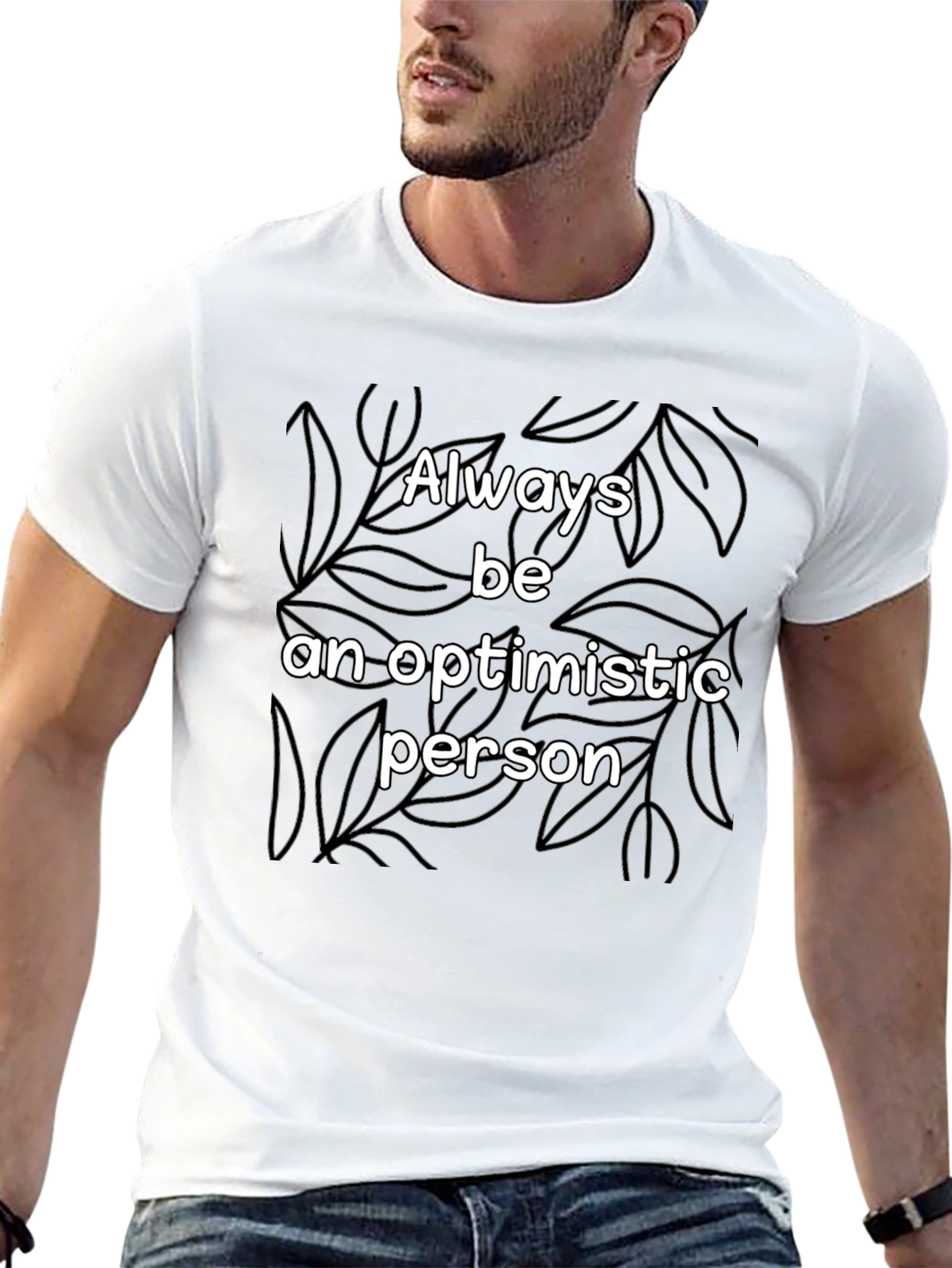 Optimistic Person Graphic Tee