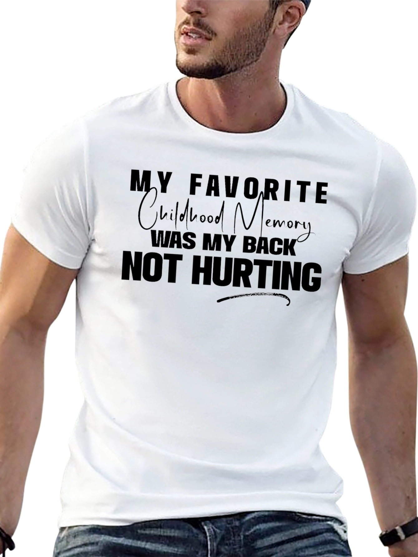 Funny Back Pain T-Shirt