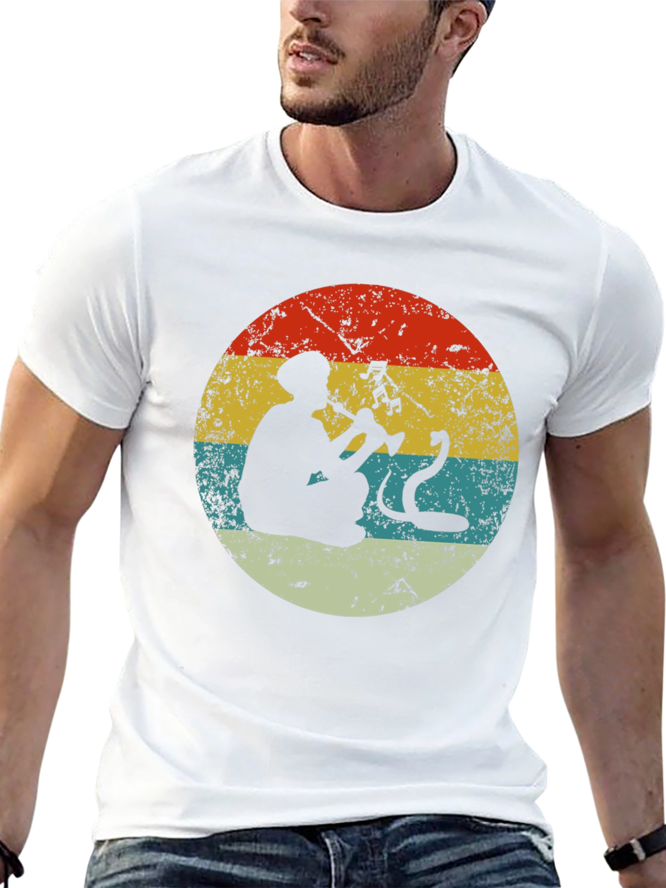 Retro Snake Charmer Graphic Tee