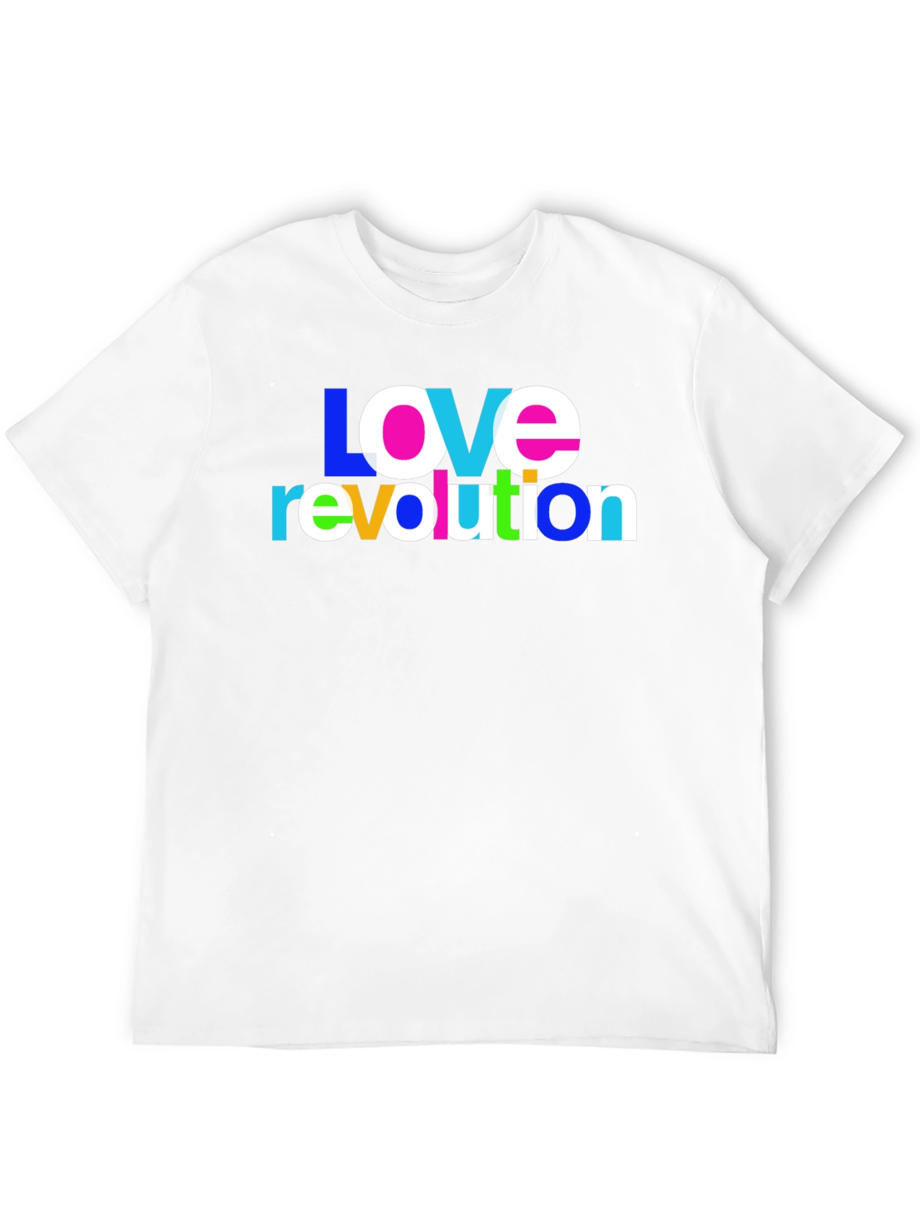 Love Revolution Graphic T-Shirt - Bold Statement Tee
