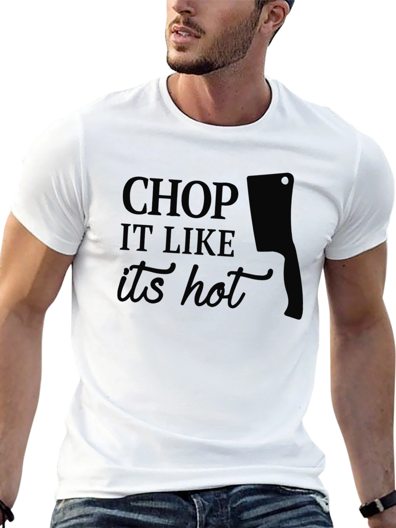 Chop It Like Its Hot Graphic T-Shirt