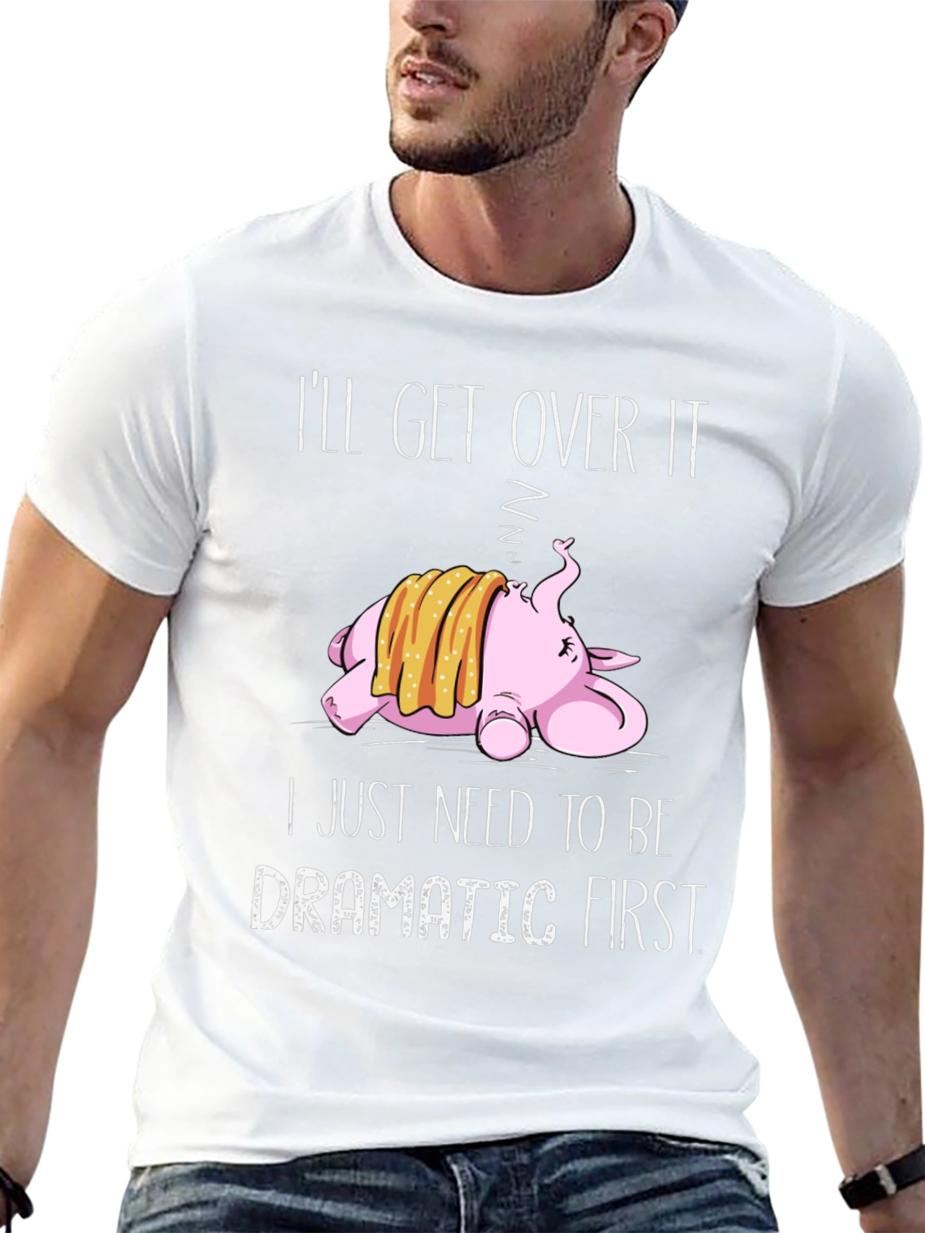 Dramatic First T-Shirt - Unisex Funny Tee