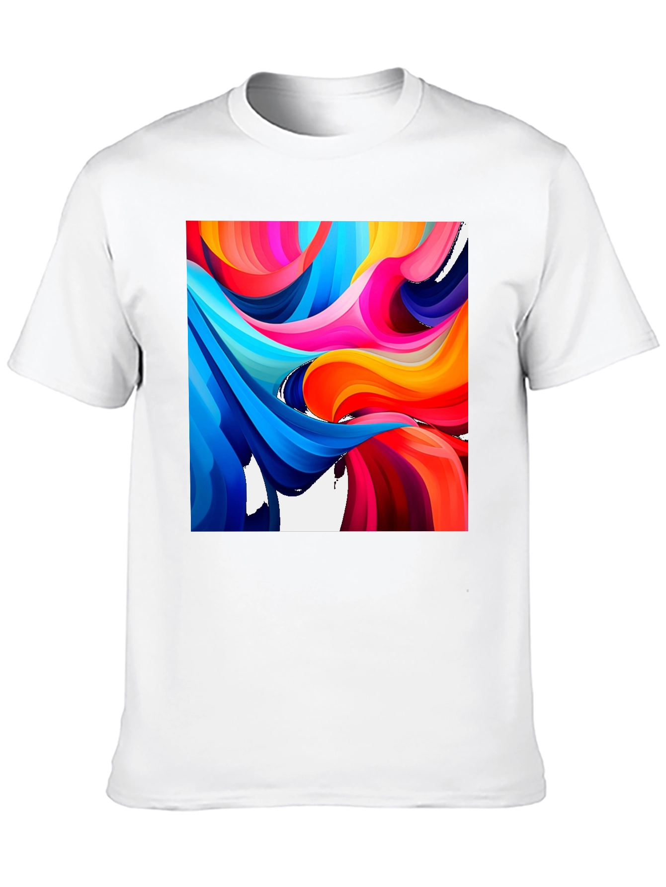 Abstract Art Graphic Print T-Shirt
