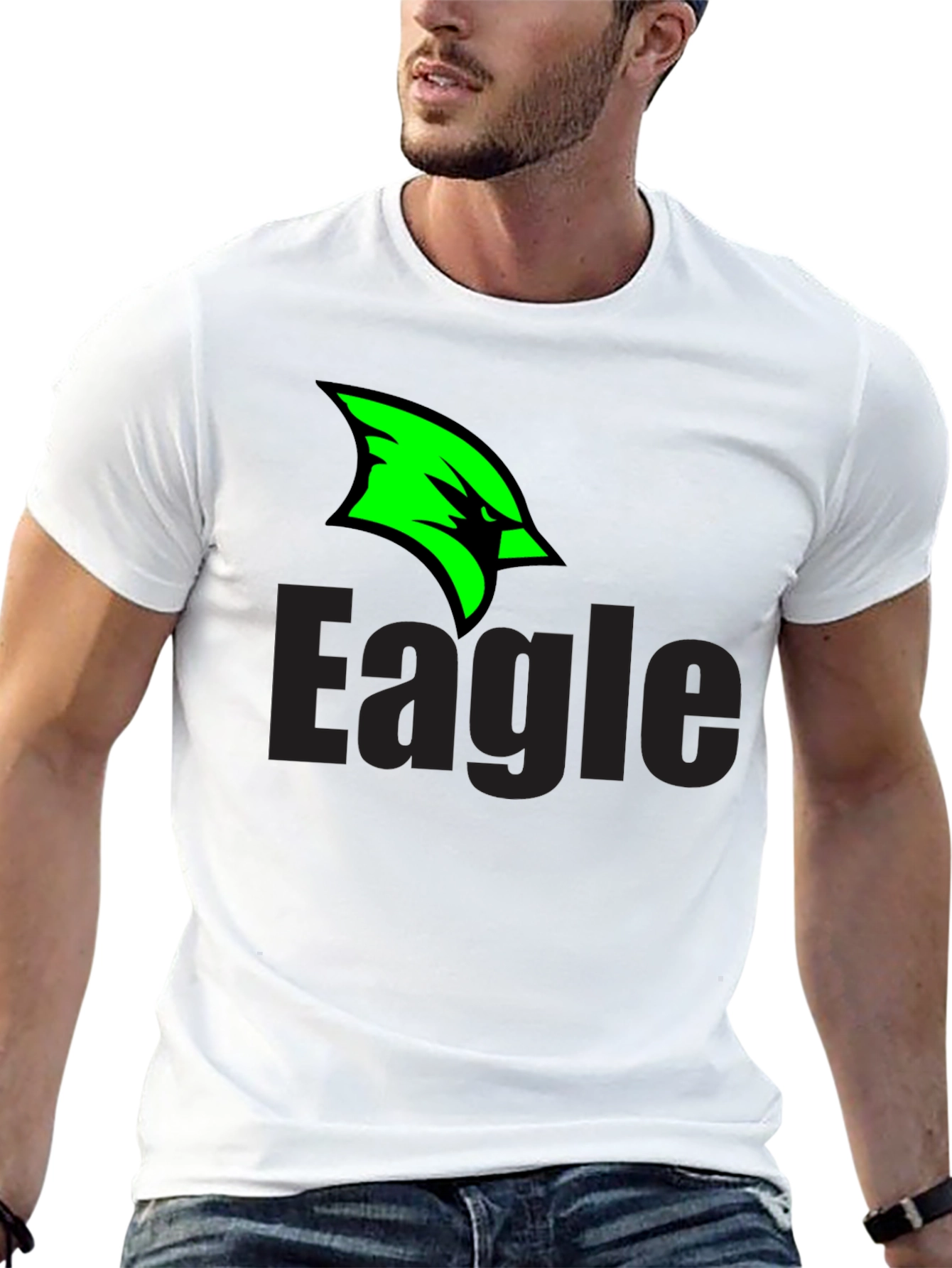 Eagle Logo Graphic T-Shirt