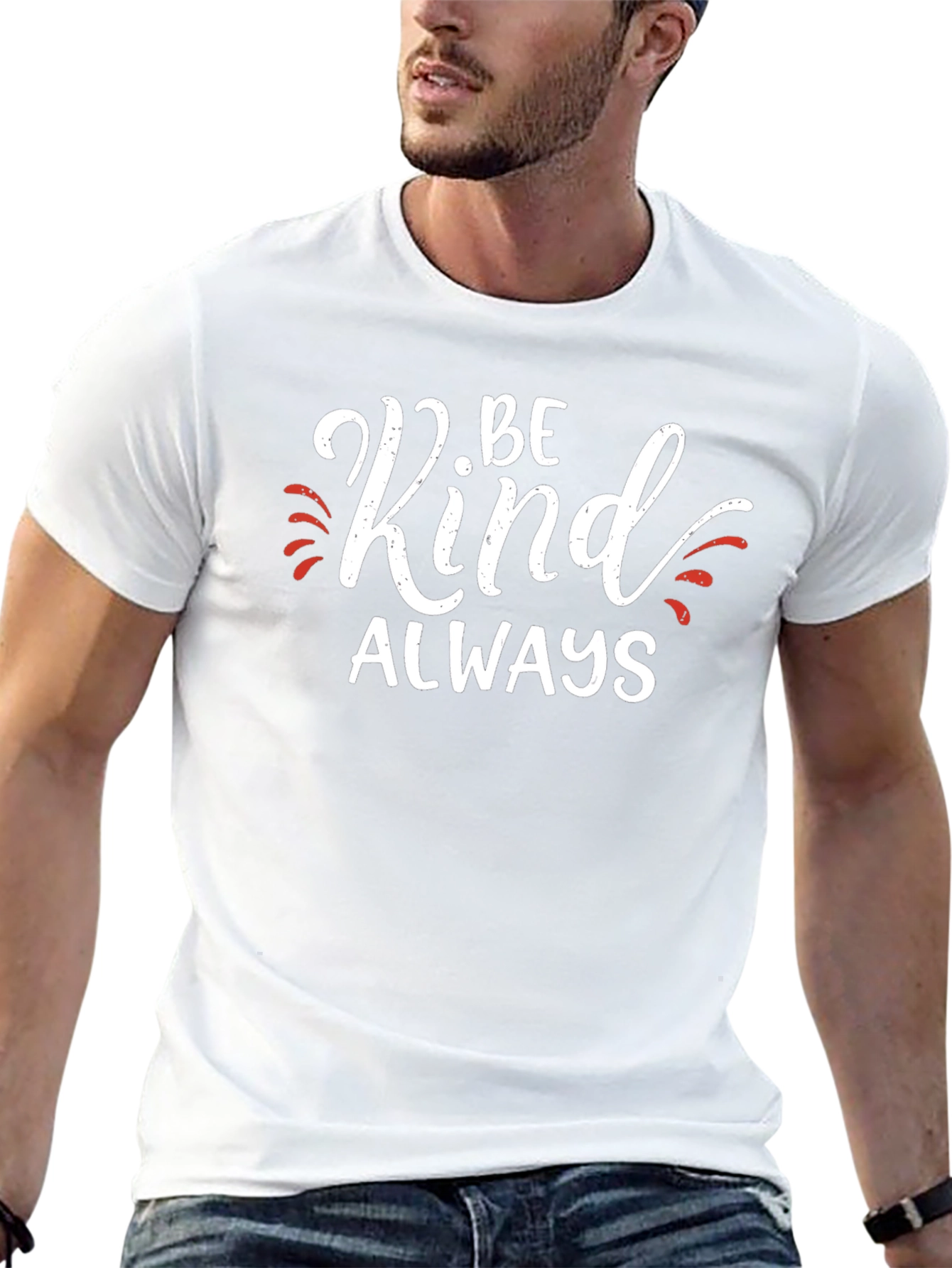 Be Kind Always Black Graphic Tee
