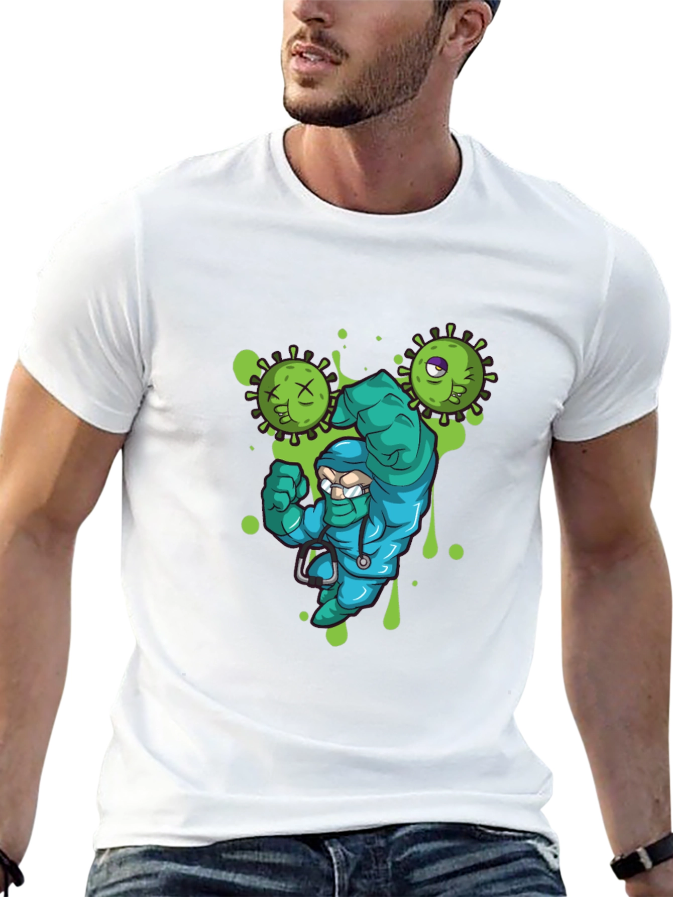 Doctor vs Virus Graphic Tee