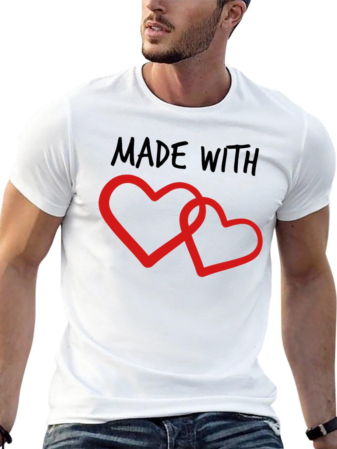 Made With Love Graphic T-Shirt