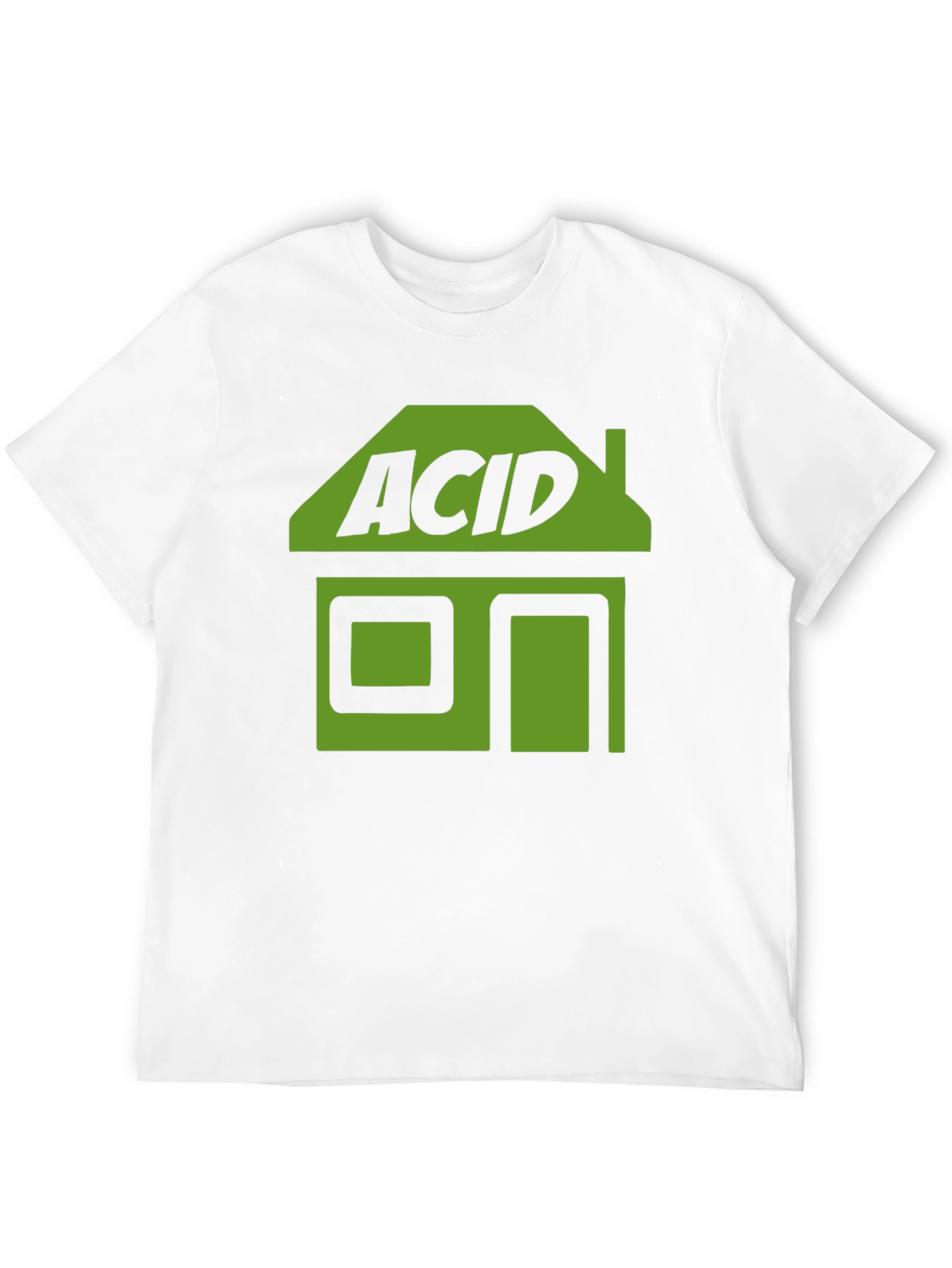 Acid House T-Shirt - Black Graphic Tee