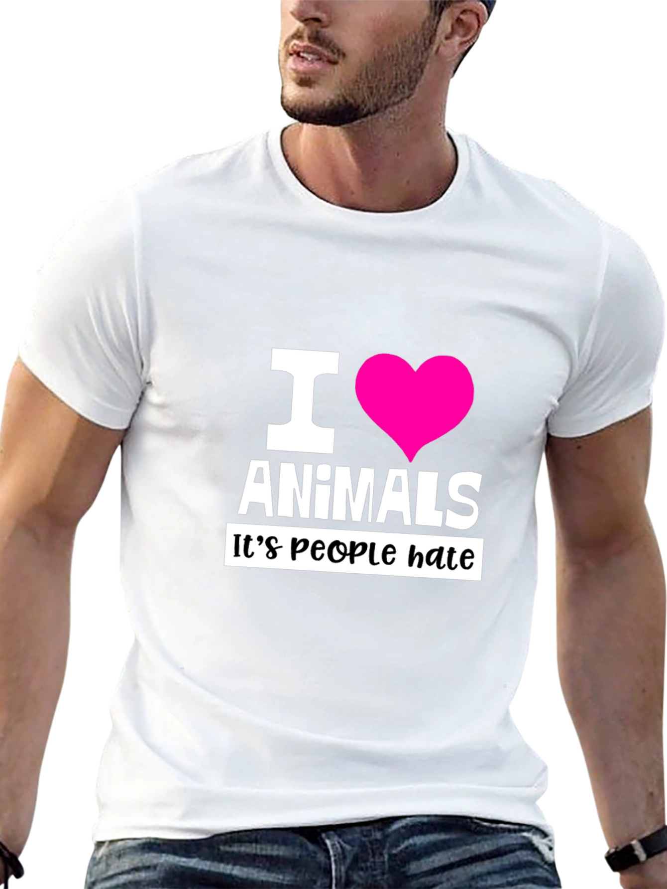 I Love Animals Graphic Tee