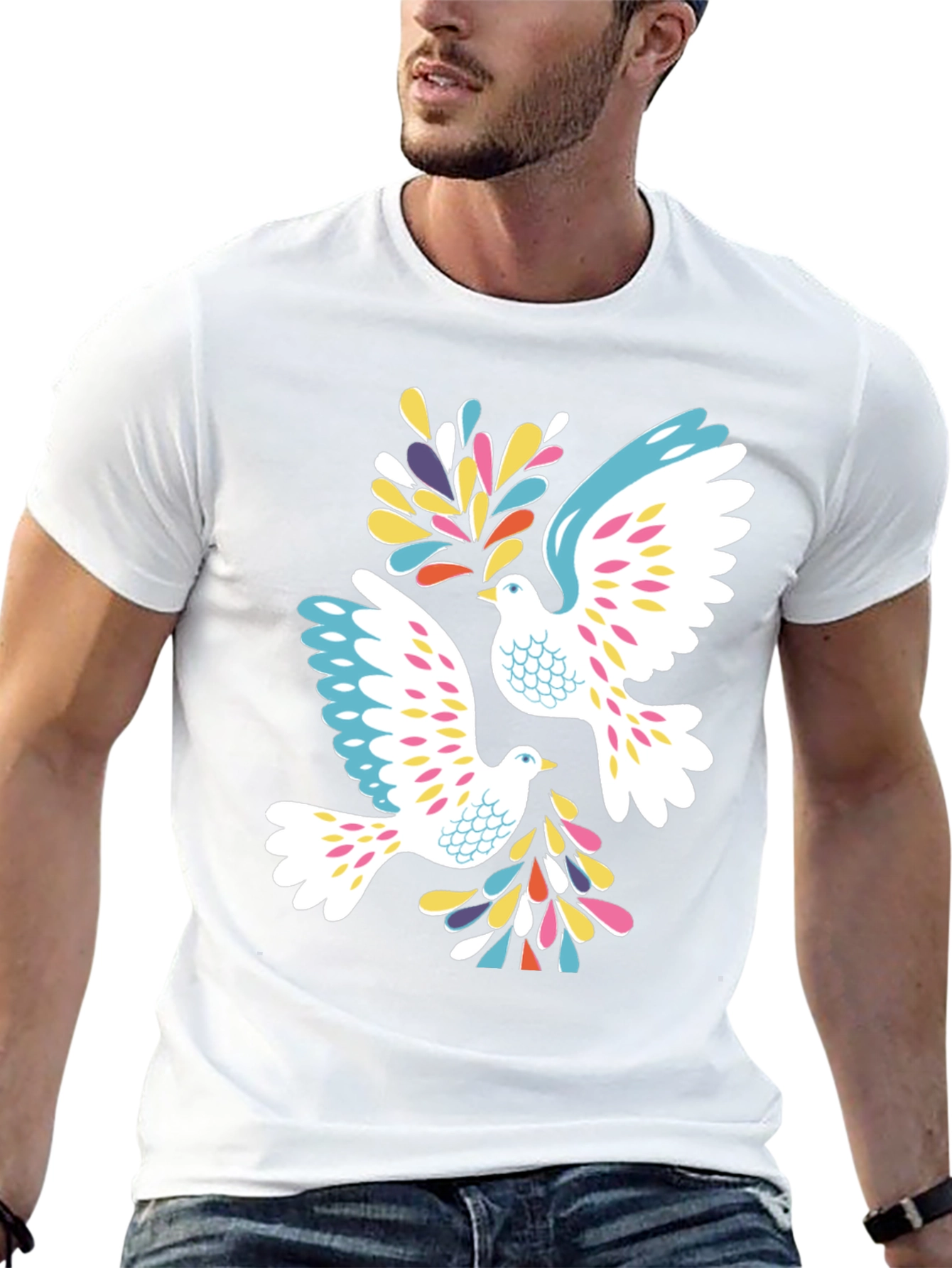 Dove Graphic Tee - Peace & Harmony Shirt