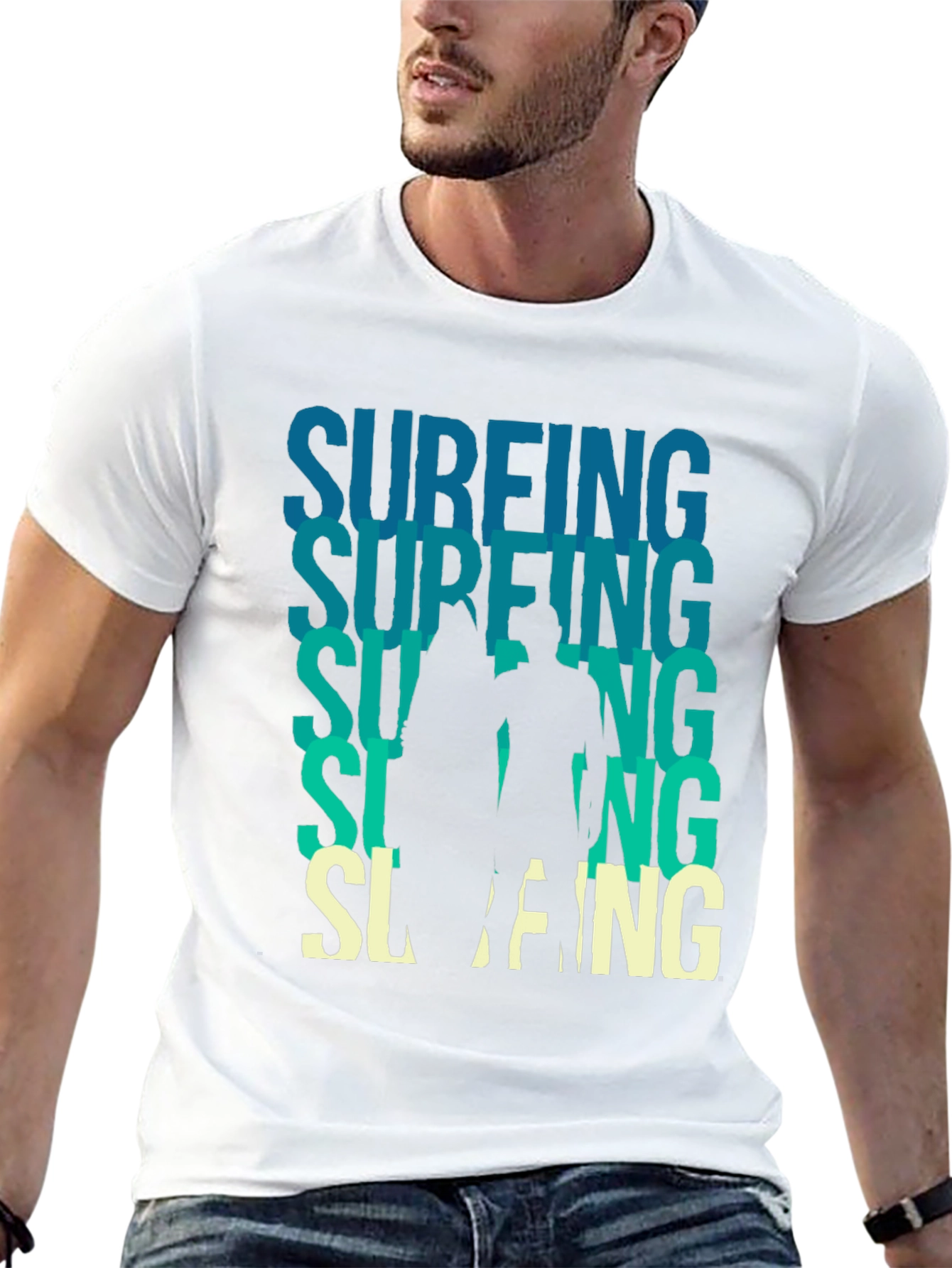 Surfing Graphic Tee - Cool Waves & Beach Vibes