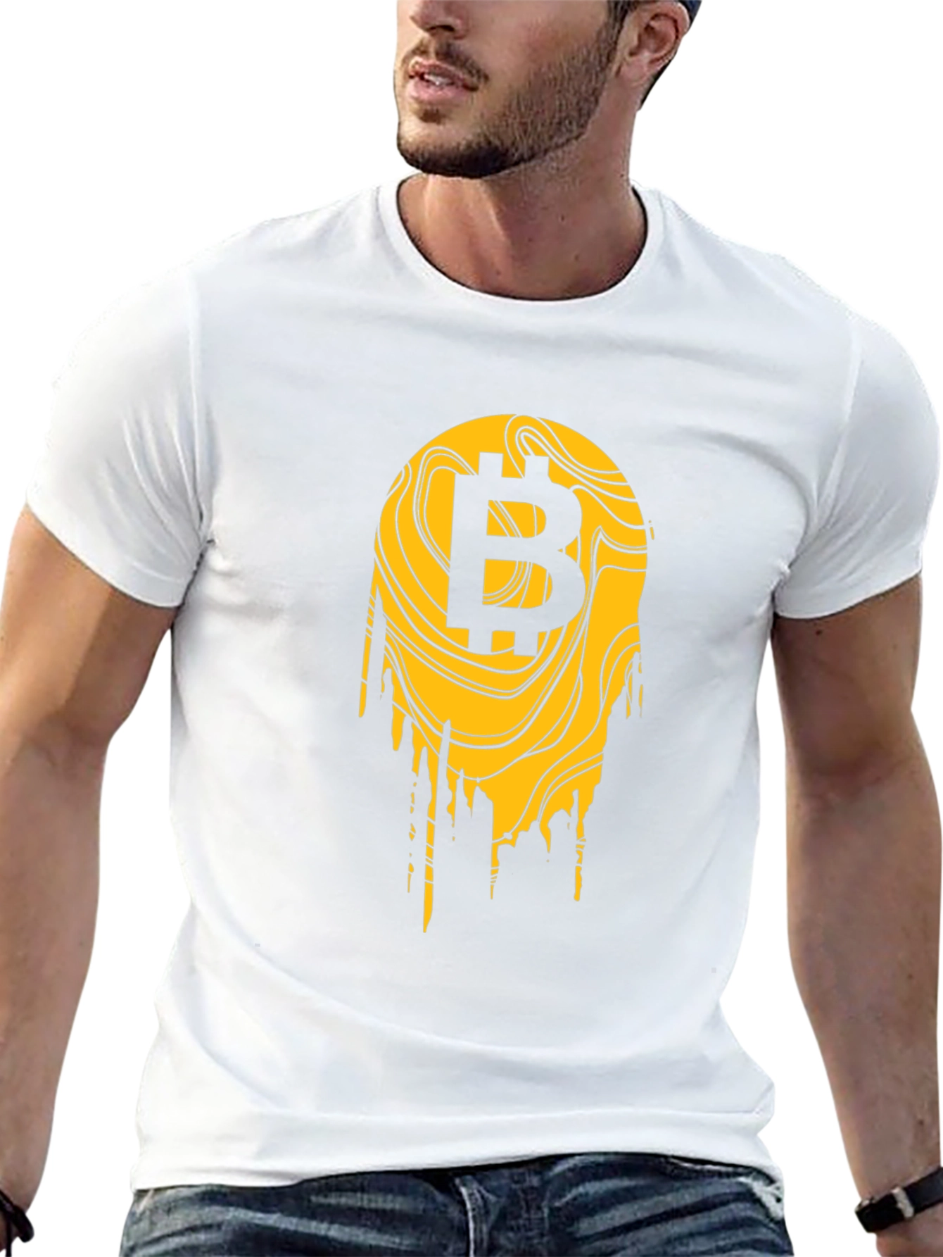 Bitcoin Drip T-Shirt - Crypto Currency Tee
