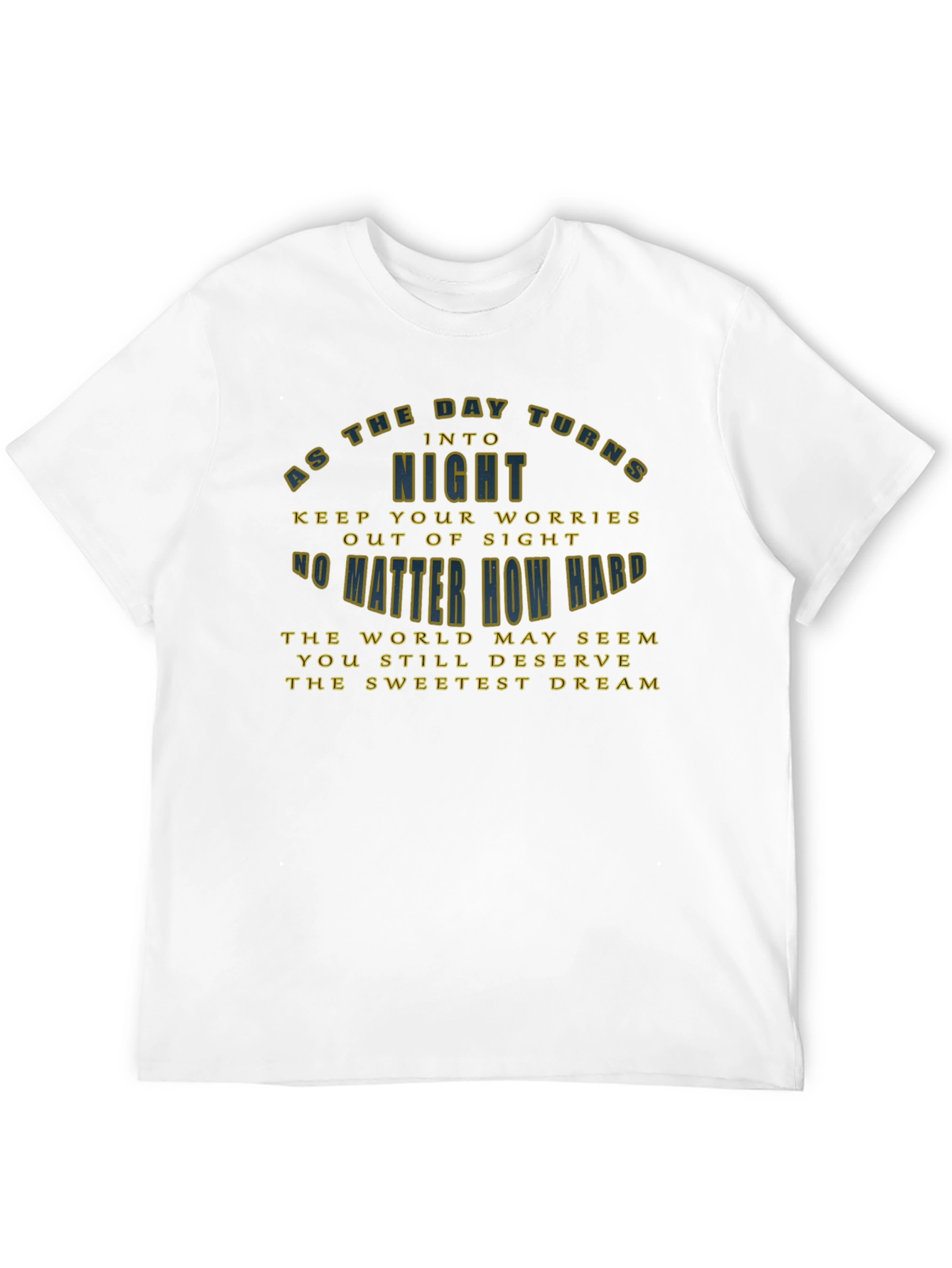 As The Day Turns Into Night Graphic T-Shirt
