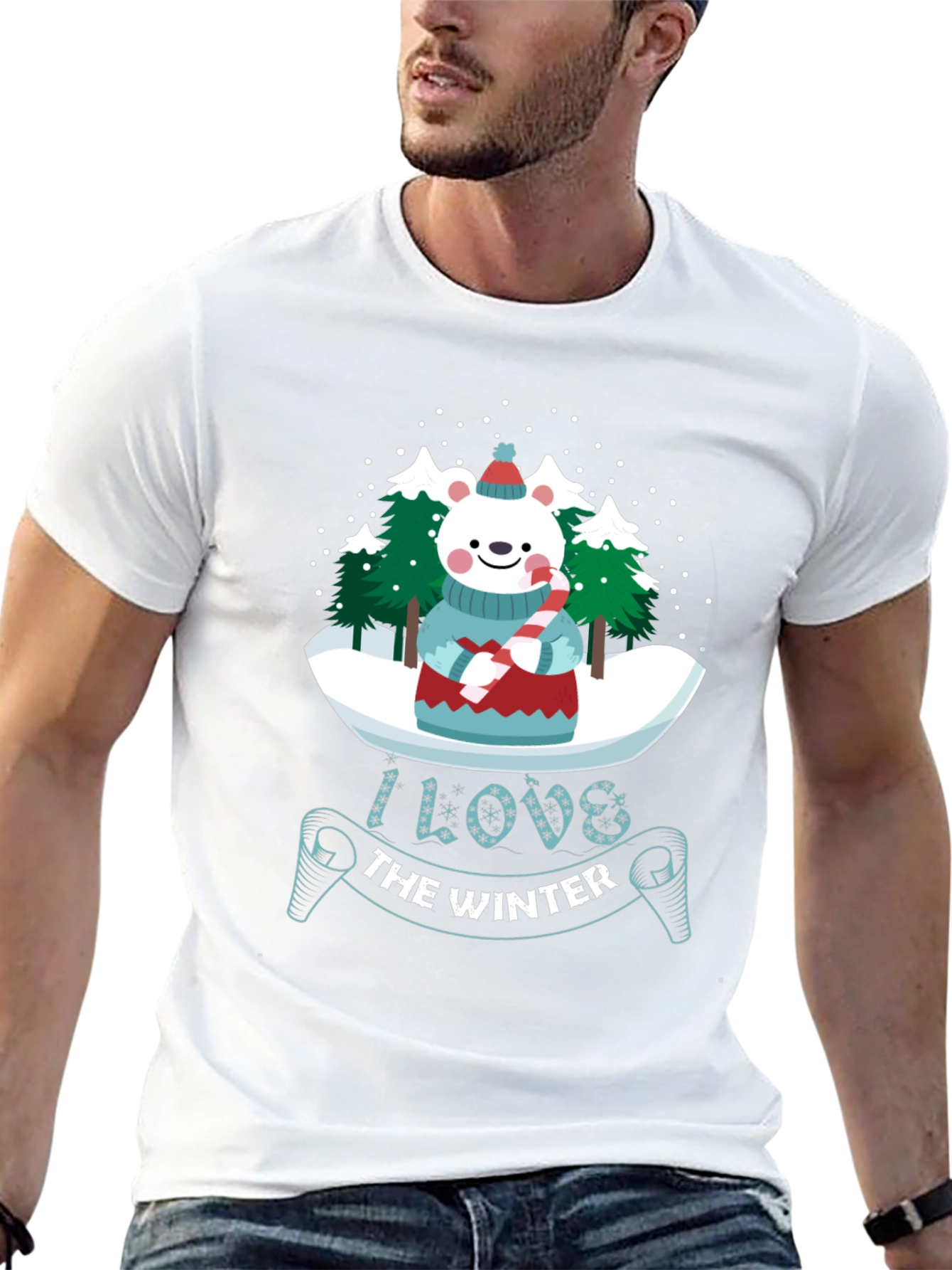 Winter Bear Graphic Tee