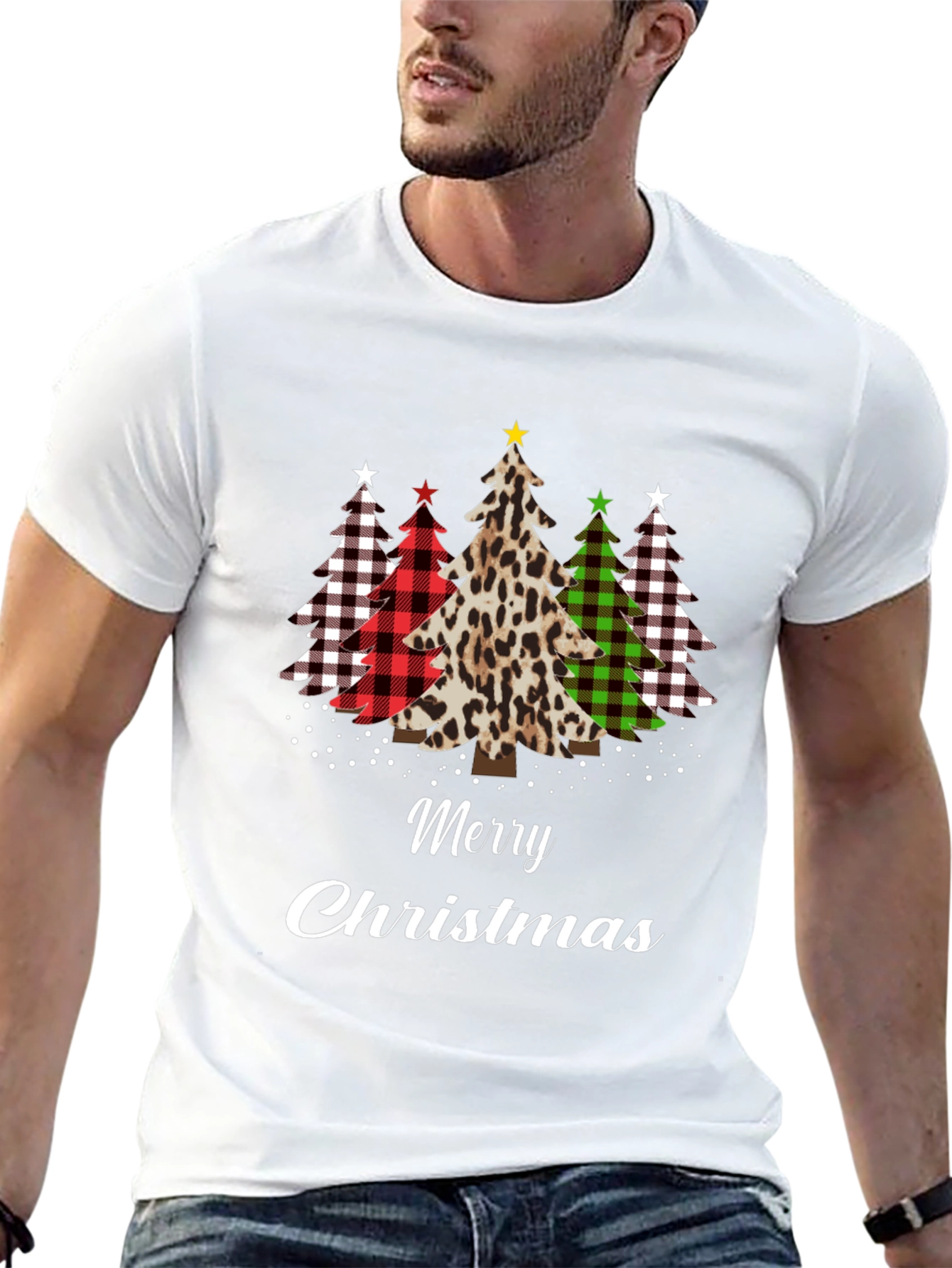 Merry Christmas Tree T-Shirt
