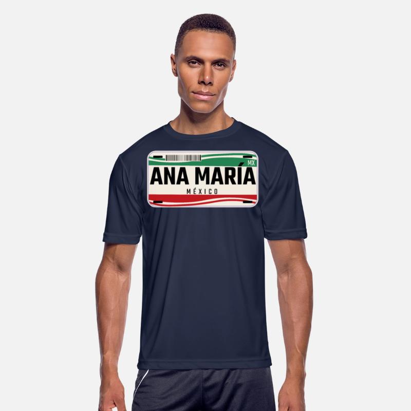 Ana Maria Personalized Mexican Vehicle plates w