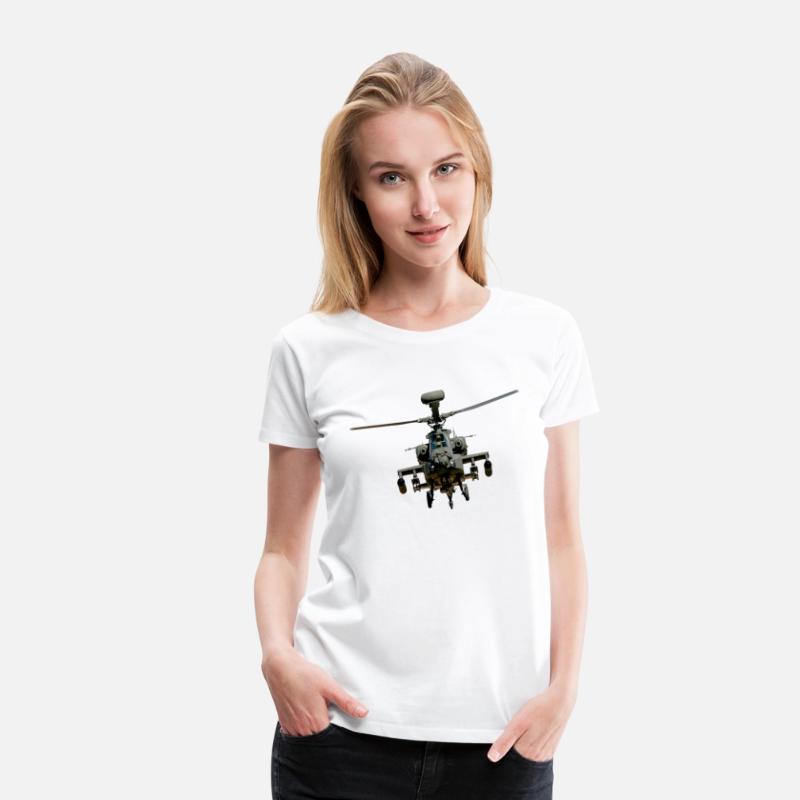 Apache Helicopter T shirt