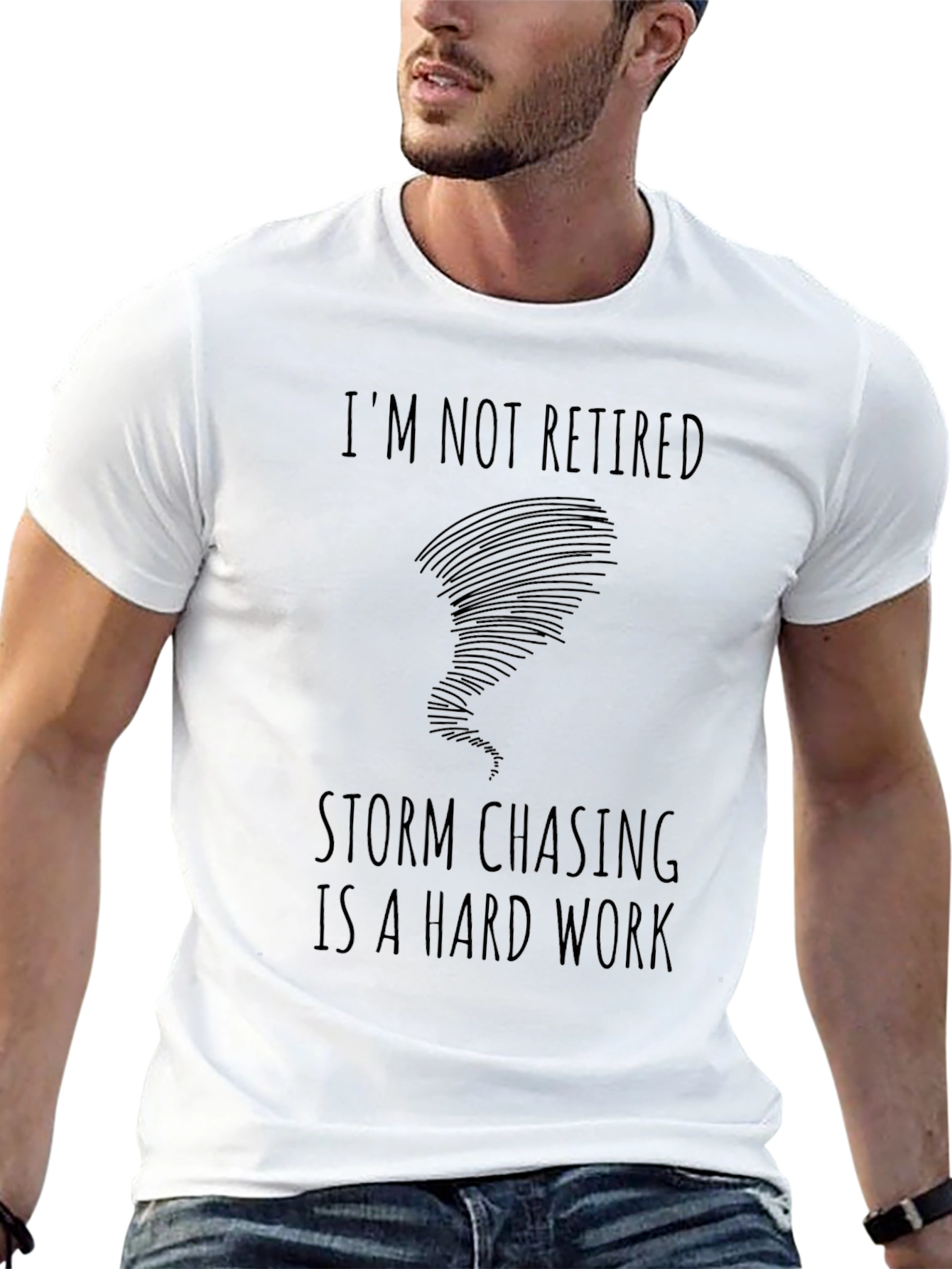 Storm Chasing T-Shirt - Hard Work Tee