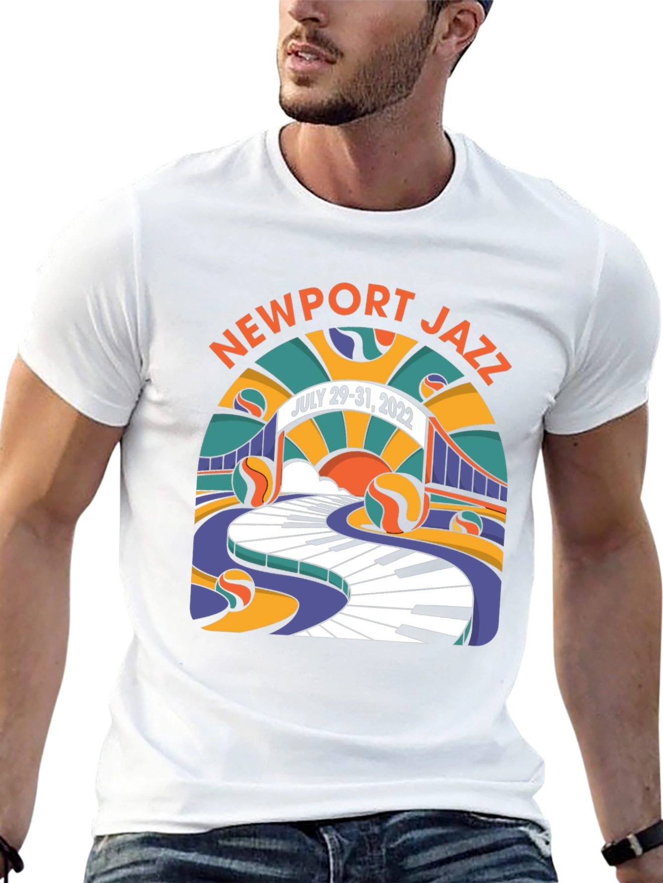 Newport Jazz Festival 2022 Graphic T-Shirt