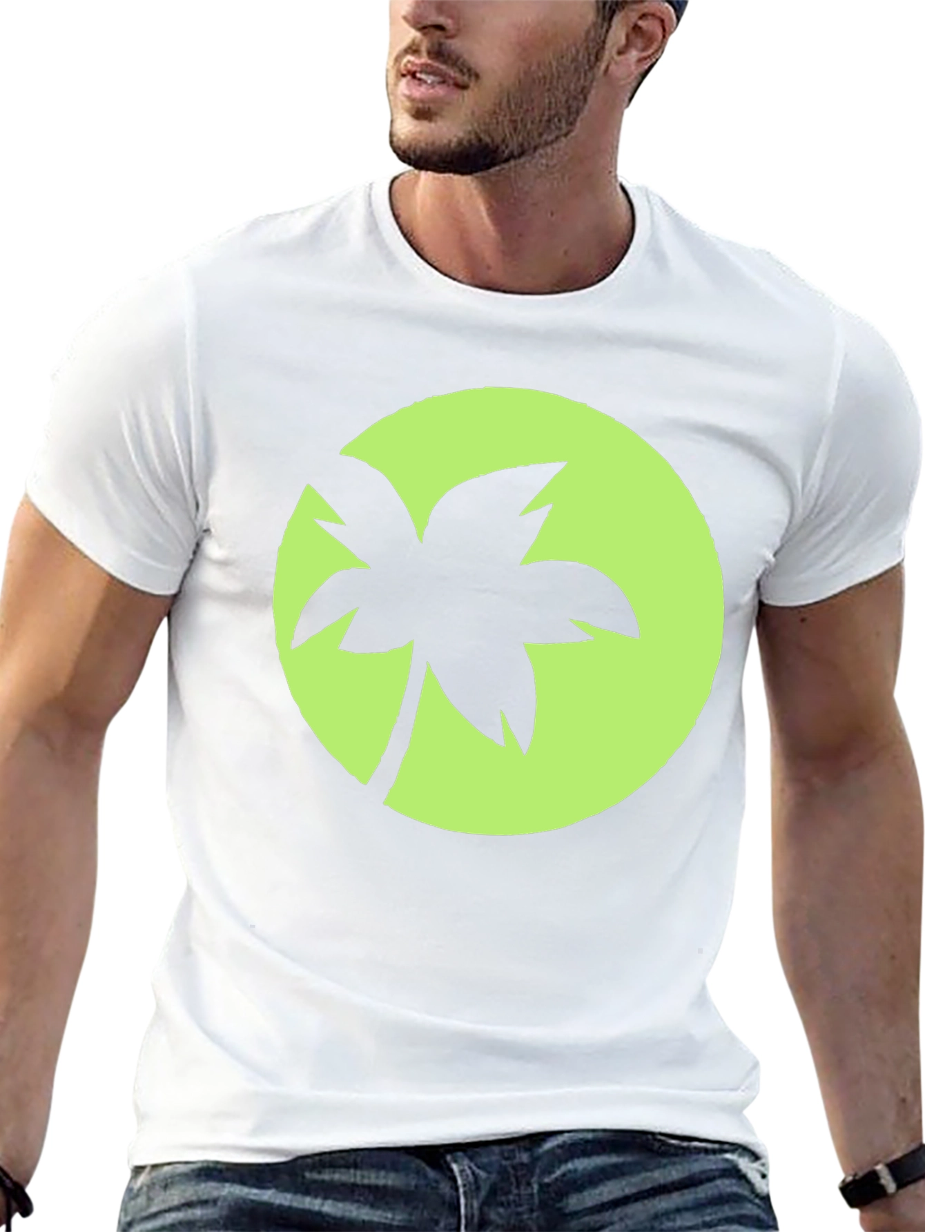 Palm Tree Graphic Tee - Island Vibes