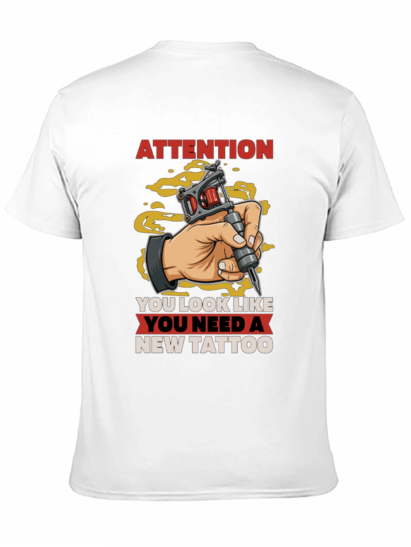 Attention New Tattoo T-Shirt