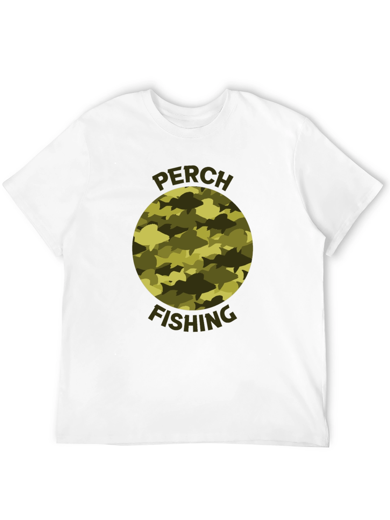 Perch Fishing Camo T-Shirt