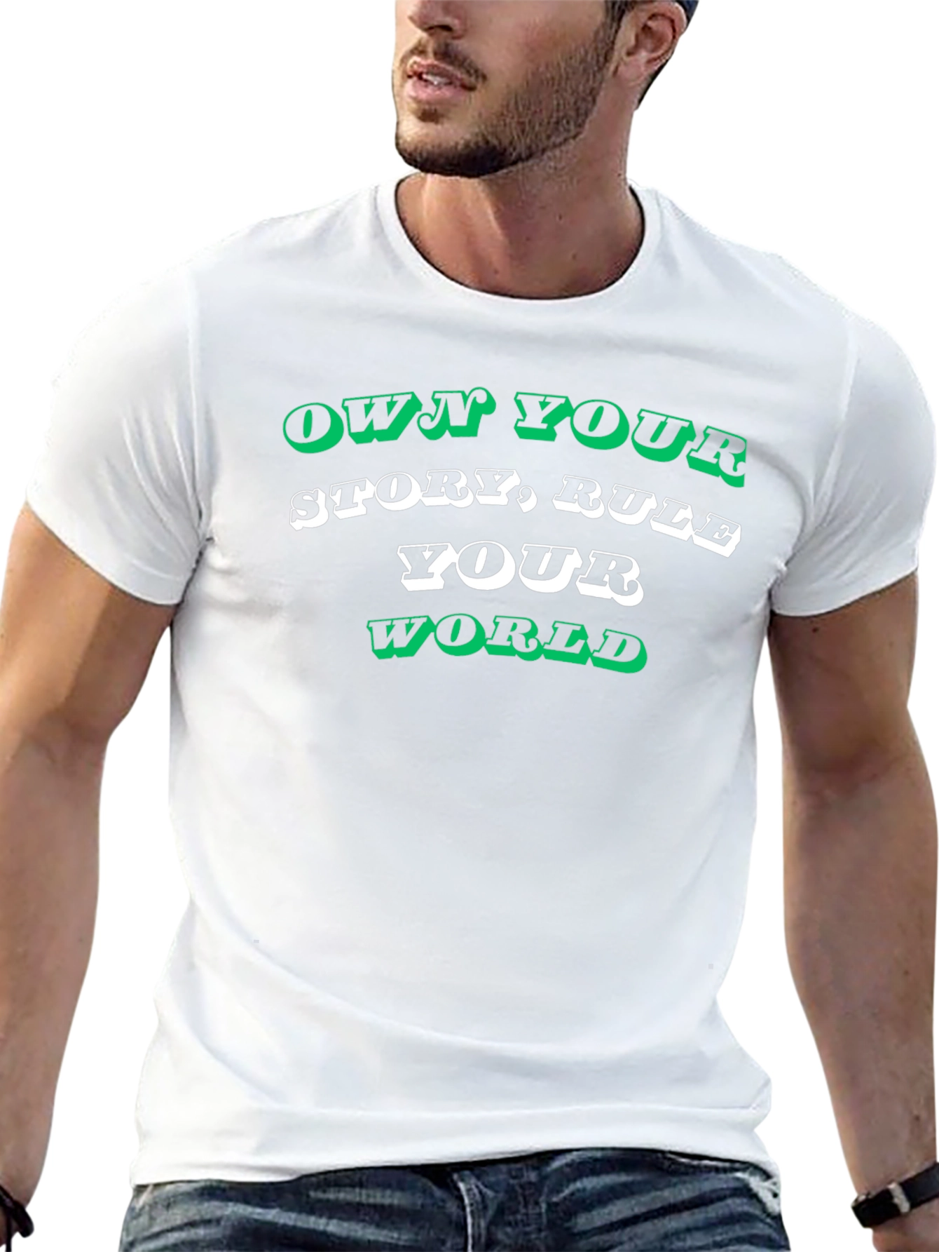 Own Your Story Graphic Tee - Black