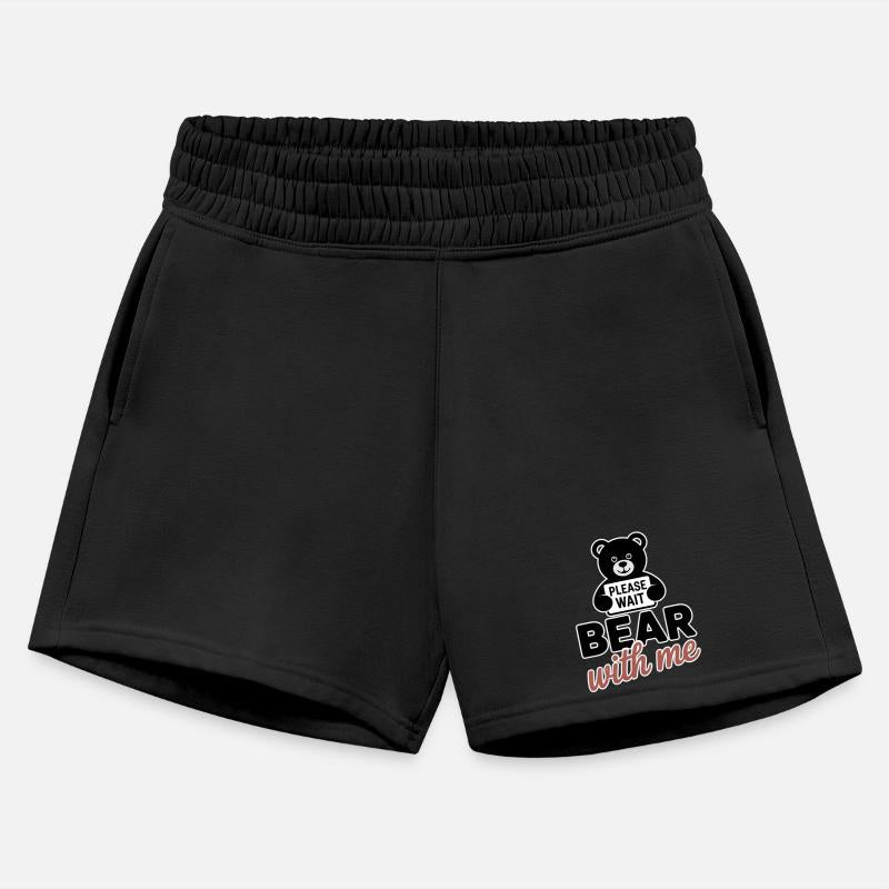 Bear With Me Funny Pun Teddy Bear