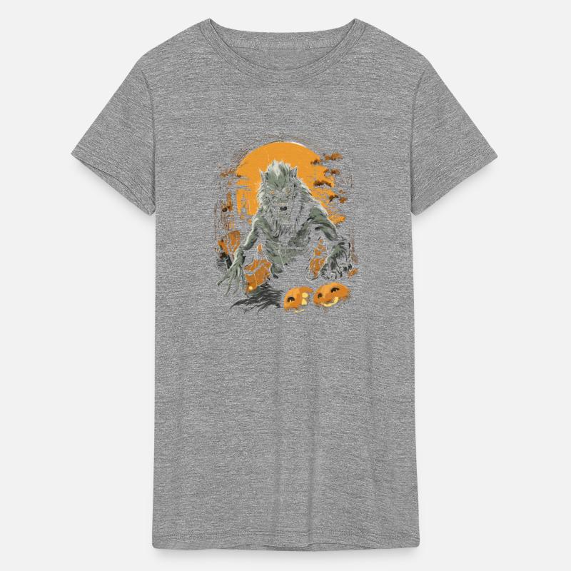Beastly Werewolf Tee Scary Halloween Gift