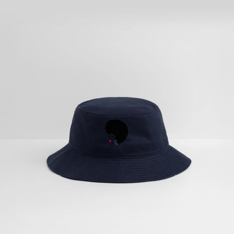 Beautiful black woman with afro hair