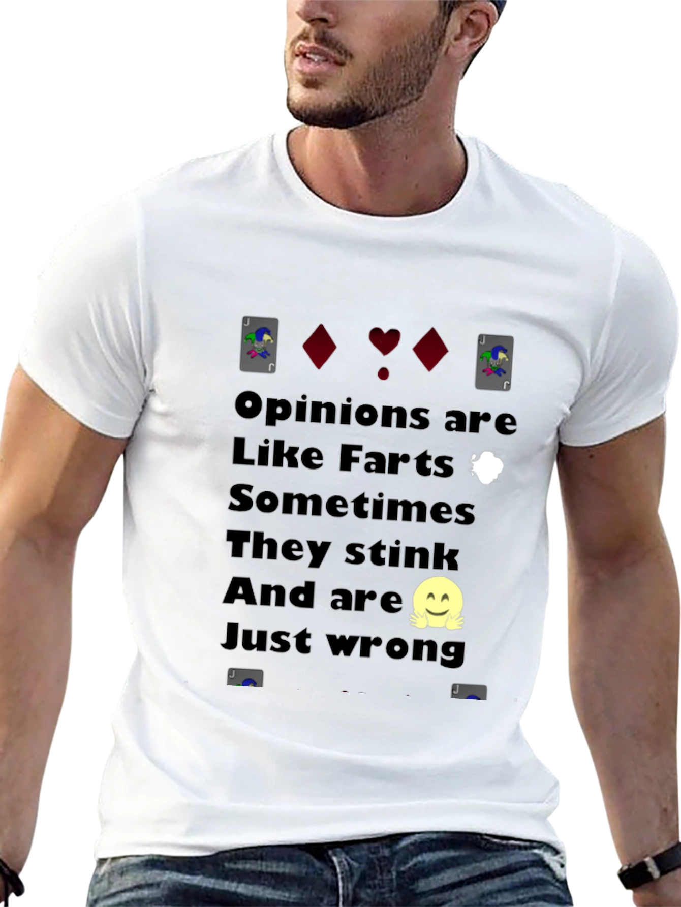 Funny Opinion T-Shirt - Like Farts