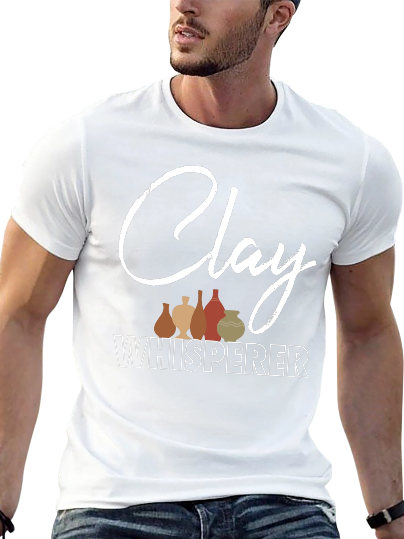 Clay Whisperer T-Shirt - Pottery Lover Gift