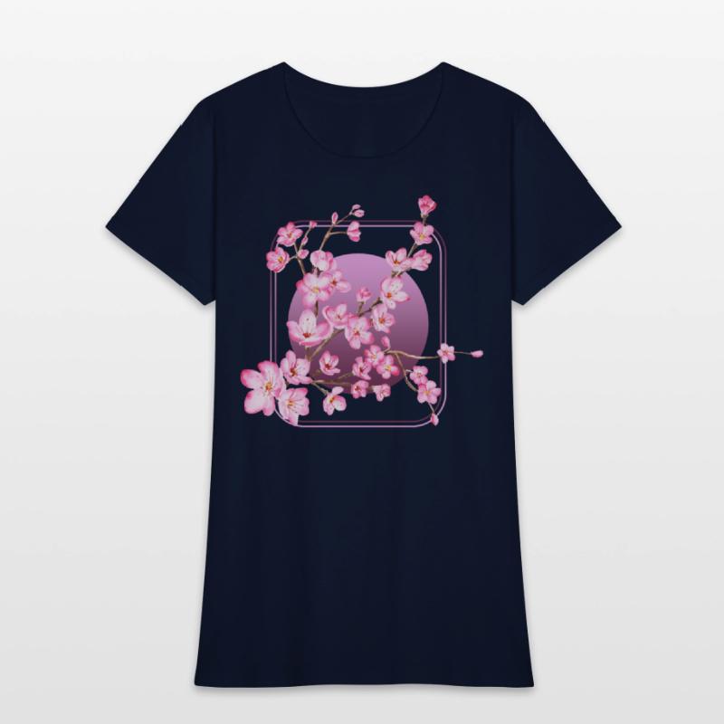 Cherry Blossom Shirt, Pink Sakura Kawaii