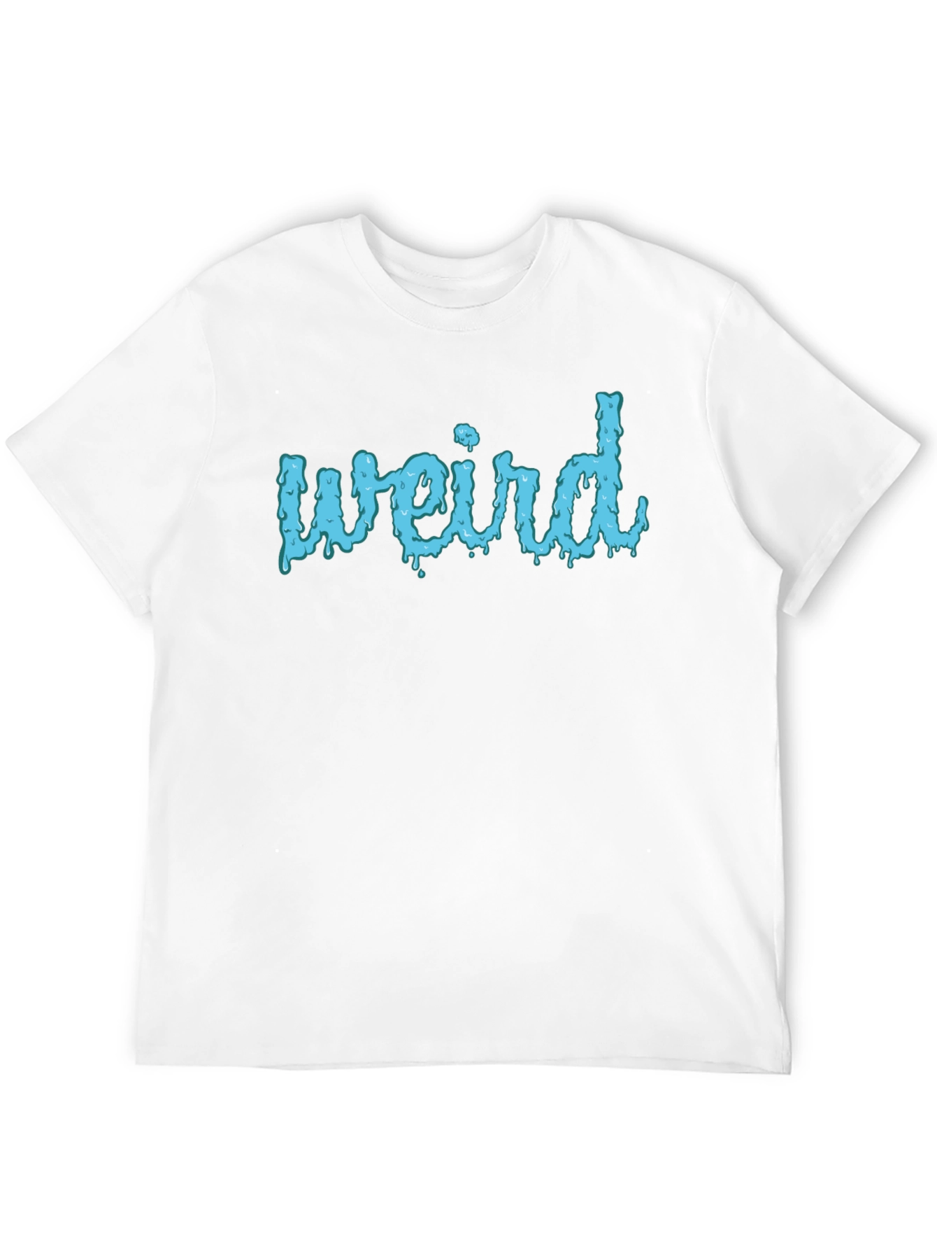 Weird Drip Tee - Cool Graphic Print T-Shirt