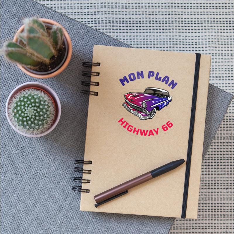 Classic Souvenir Car V8 Year 1950 Higway 66