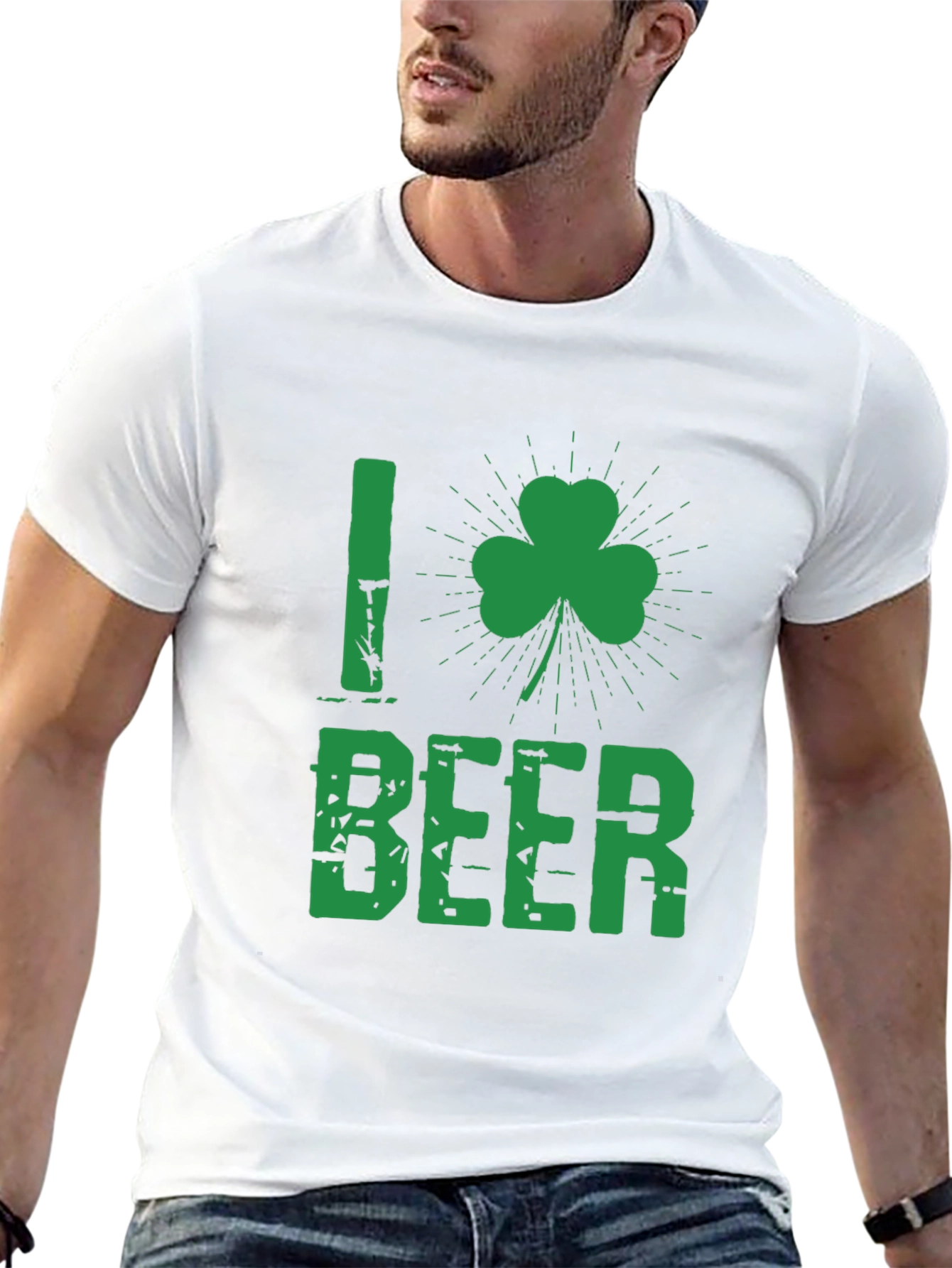 I Love Beer St. Patricks Day Graphic Tee